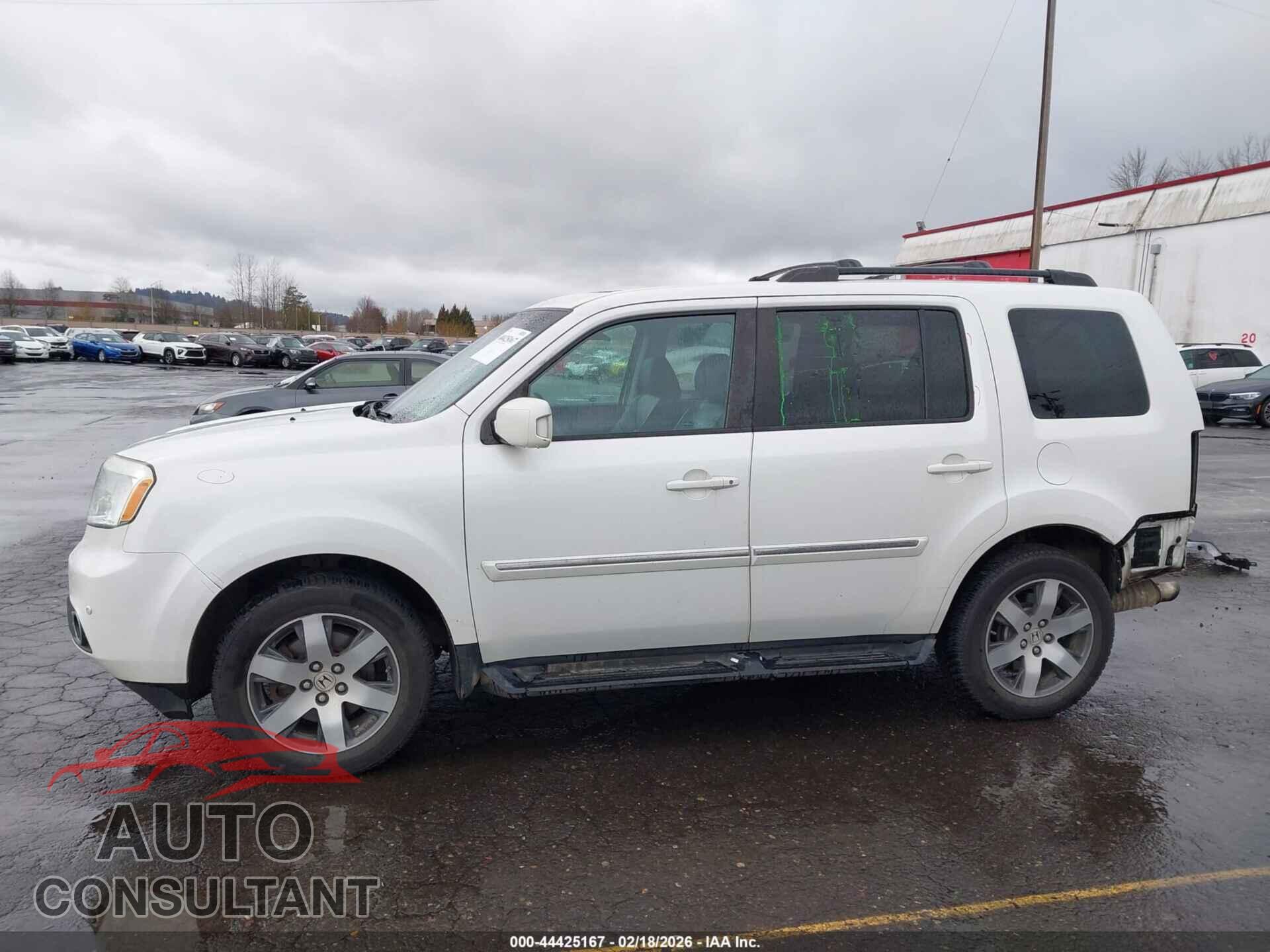 HONDA PILOT 2012 - 5FNYF4H92CB045331