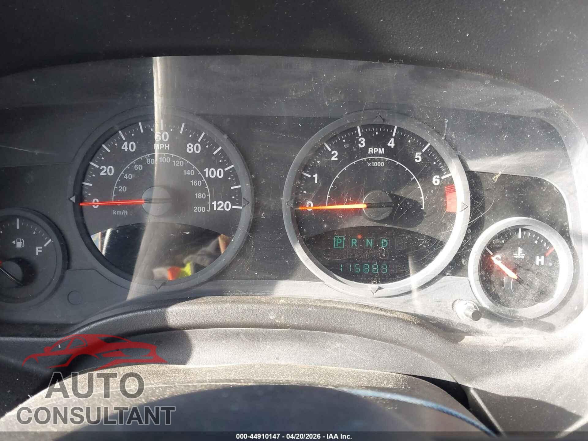 JEEP COMPASS 2011 - 1J4NF1FB5BD216628