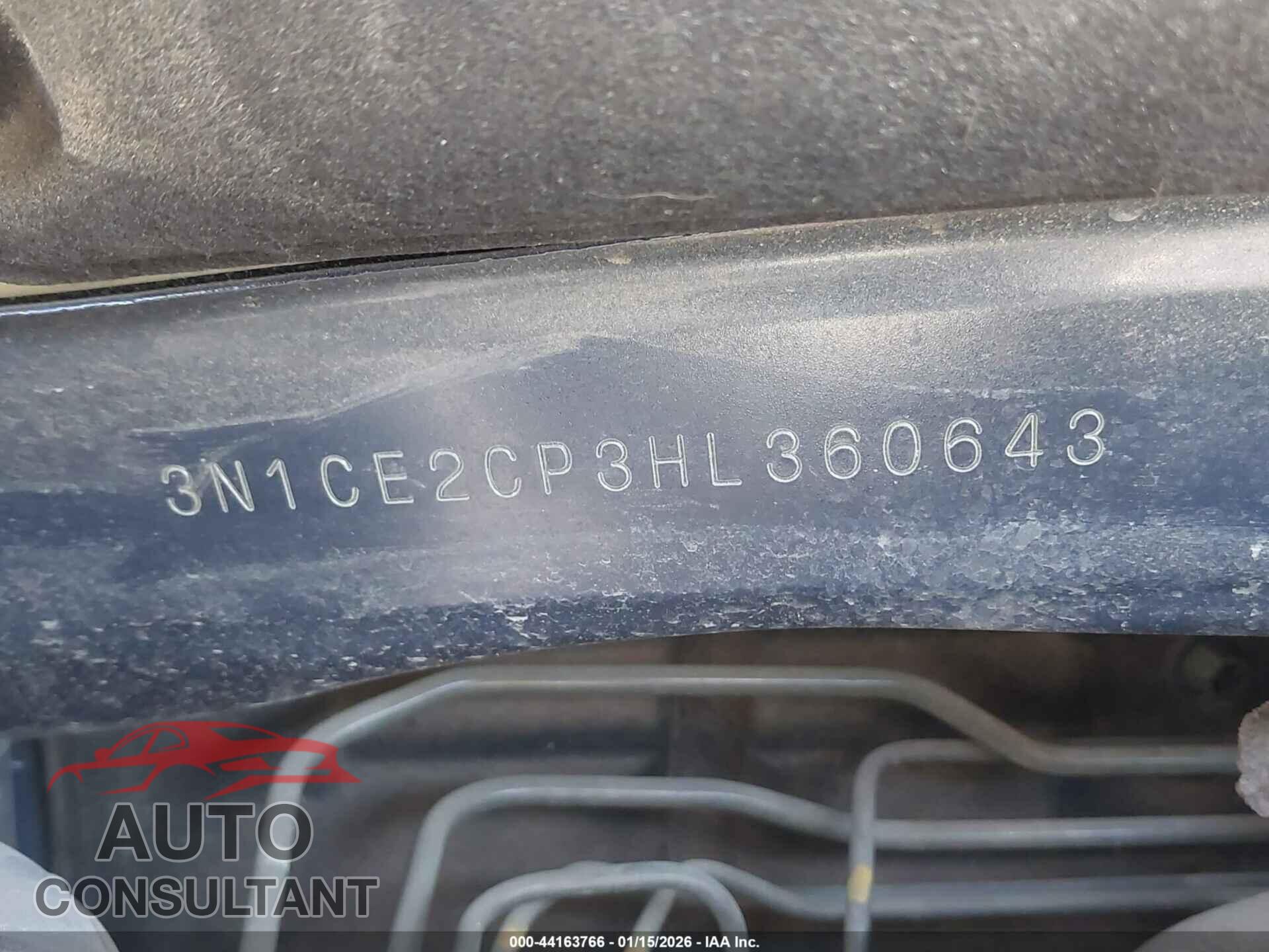 NISSAN VERSA NOTE 2017 - 3N1CE2CP3HL360643