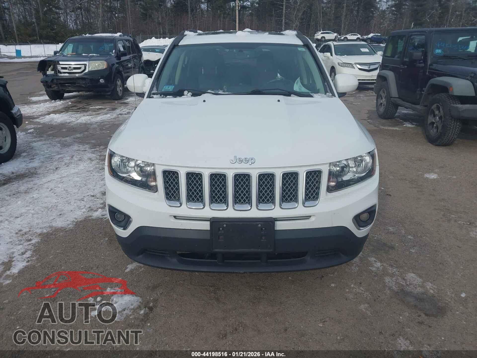 JEEP COMPASS 2017 - 1C4NJDEB1HD192599