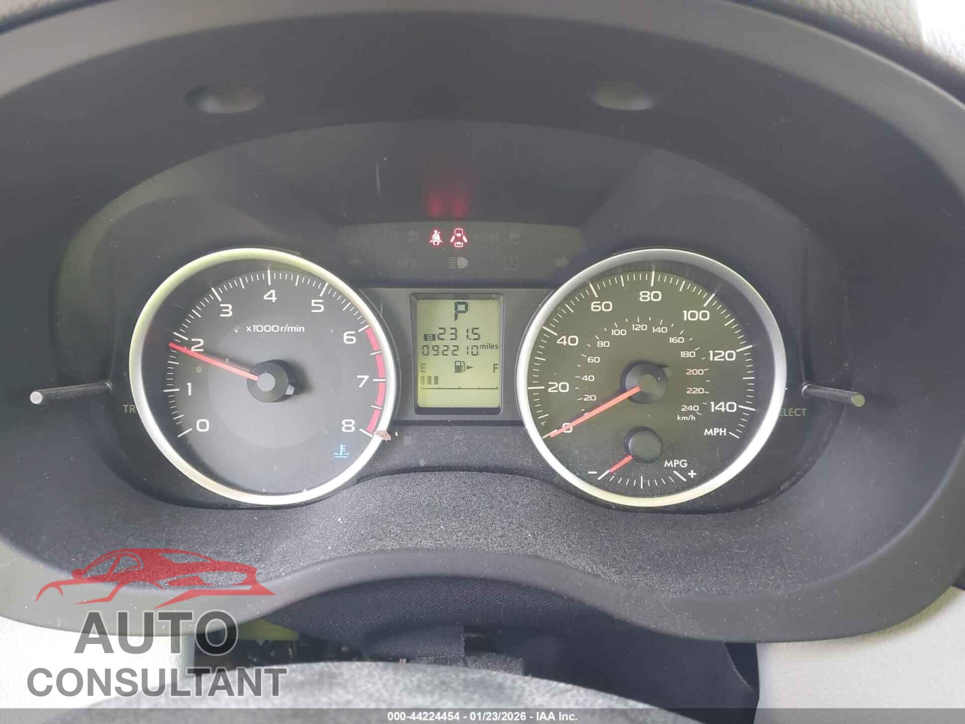 SUBARU FORESTER 2014 - JF2SJAAC5EH538448