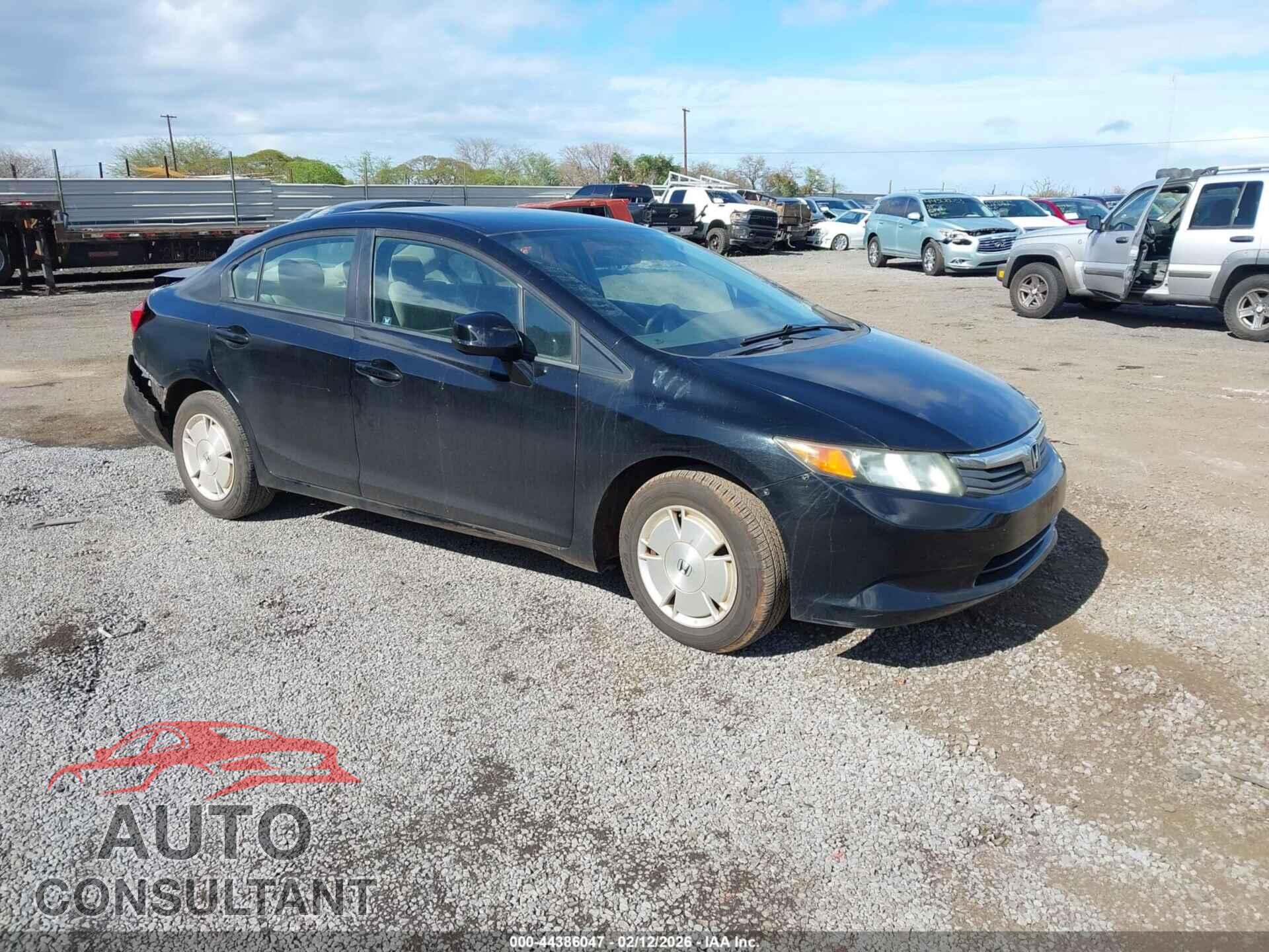 HONDA CIVIC 2012 - 2HGFB2F56CH604138