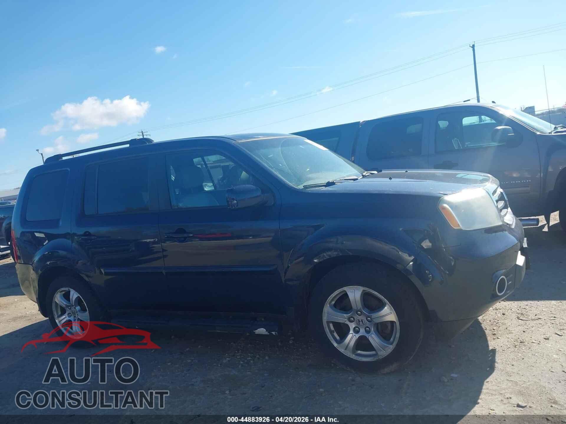 HONDA PILOT 2012 - 5FNYF4H59CB008628