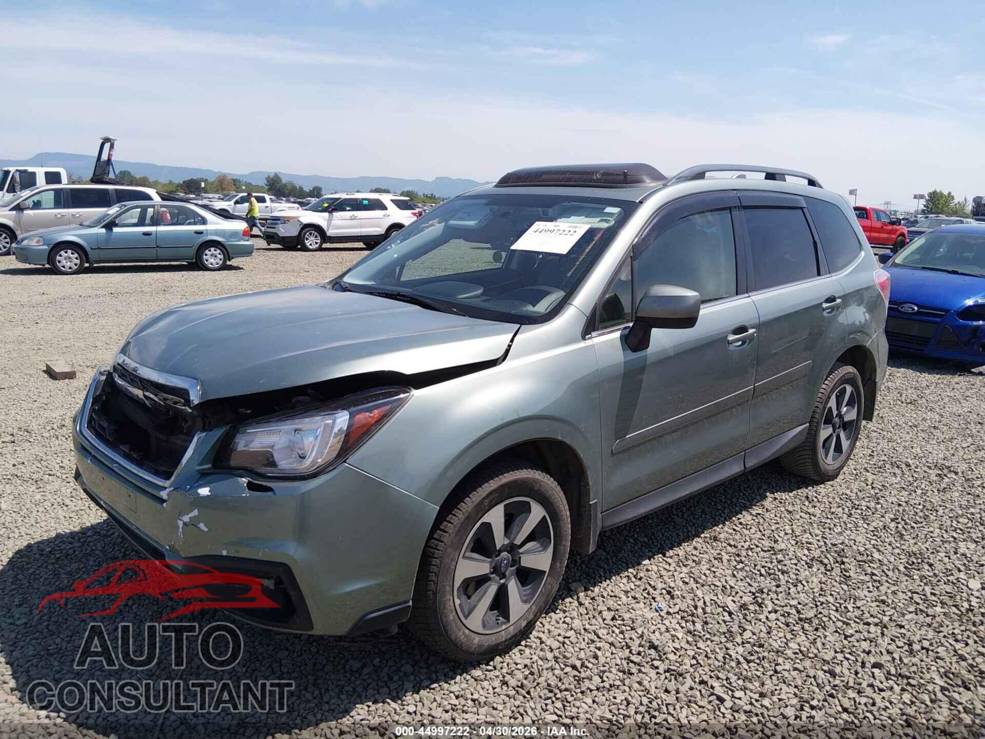 SUBARU FORESTER 2018 - JF2SJARC0JH450485