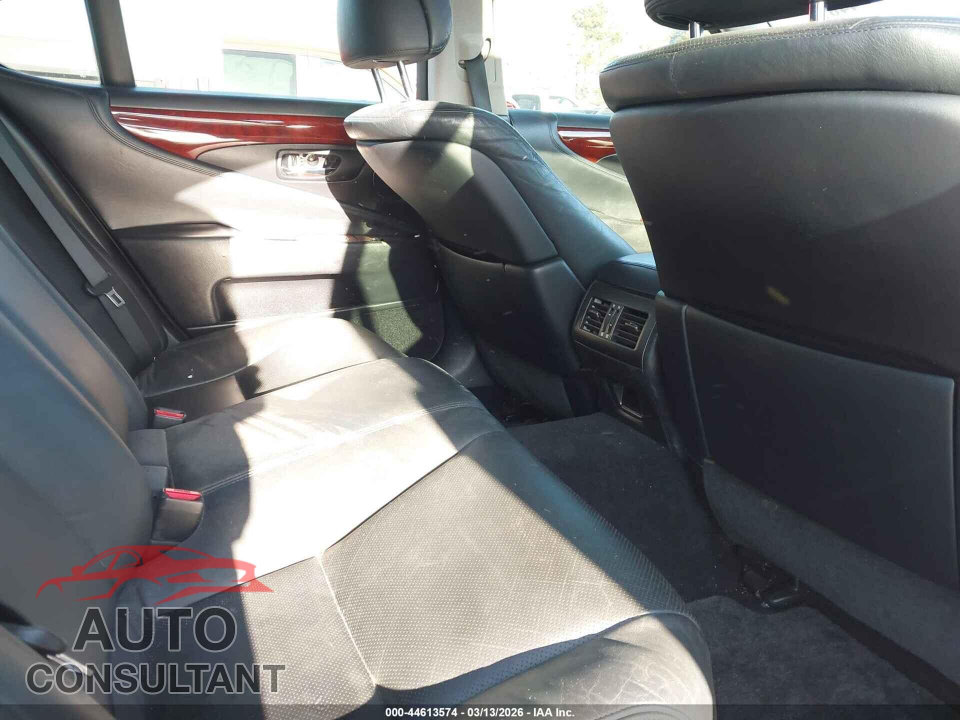 LEXUS LS 460 2012 - JTHBL5EF7C5108552