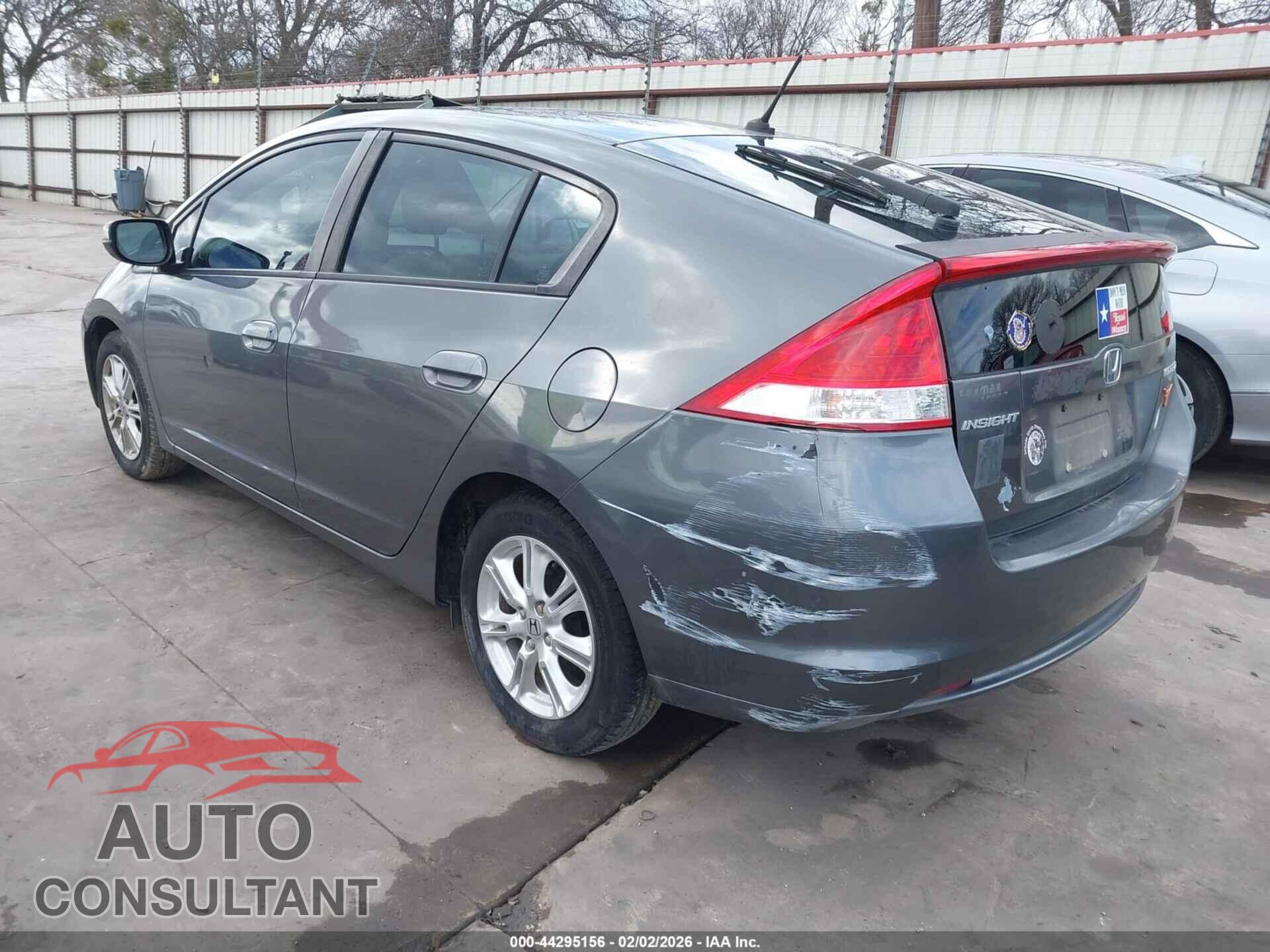 HONDA INSIGHT 2010 - JHMZE2H75AS006757