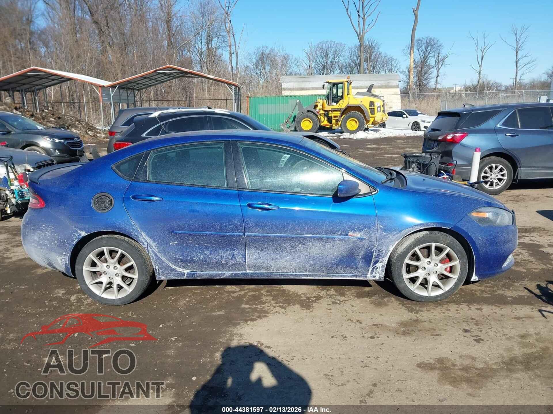 DODGE DART 2013 - 1C3CDFBH2DD709085