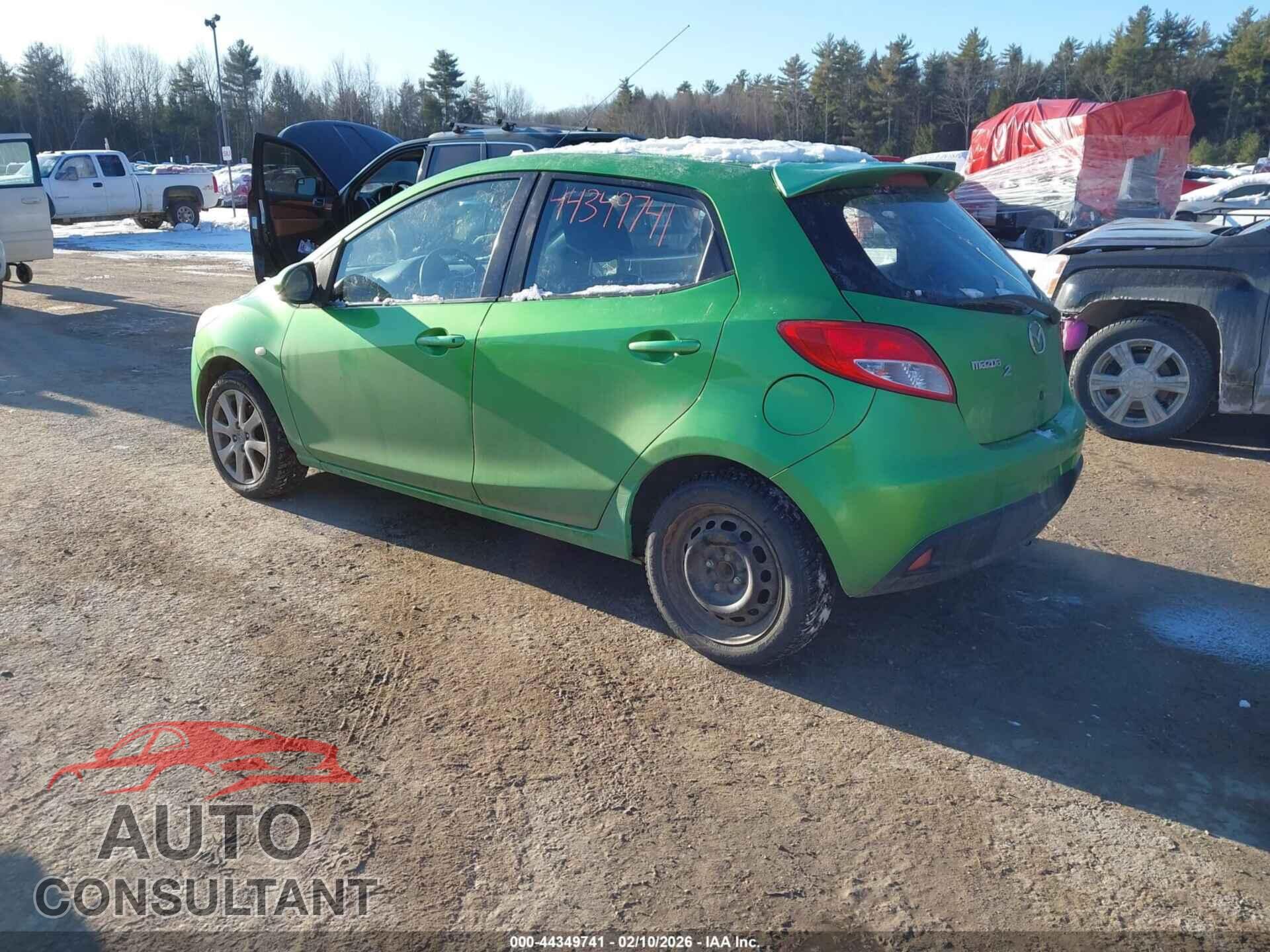MAZDA MAZDA2 2012 - JM1DE1LY4C0142849