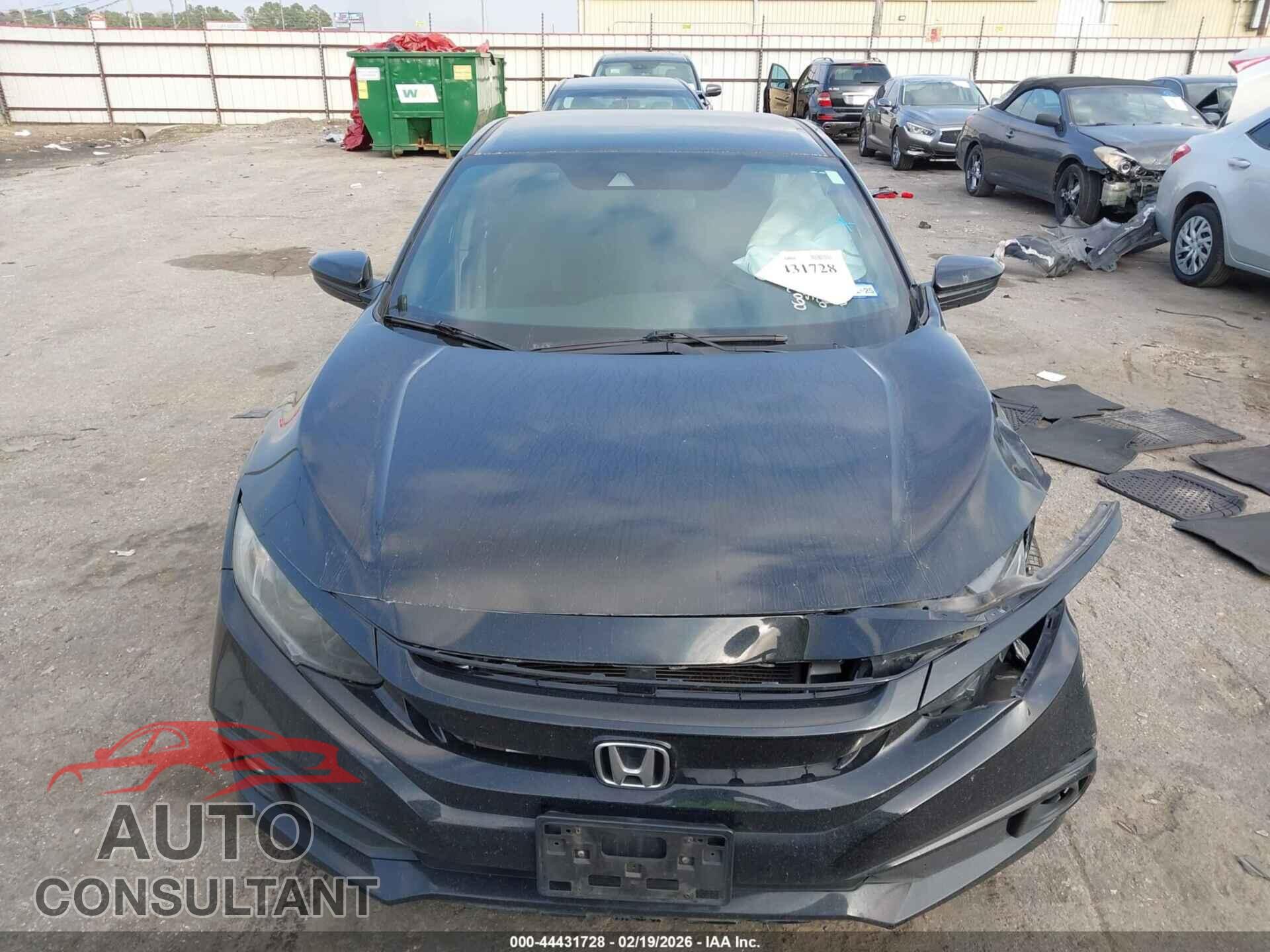 HONDA CIVIC 2019 - 2HGFC2F88KH545860