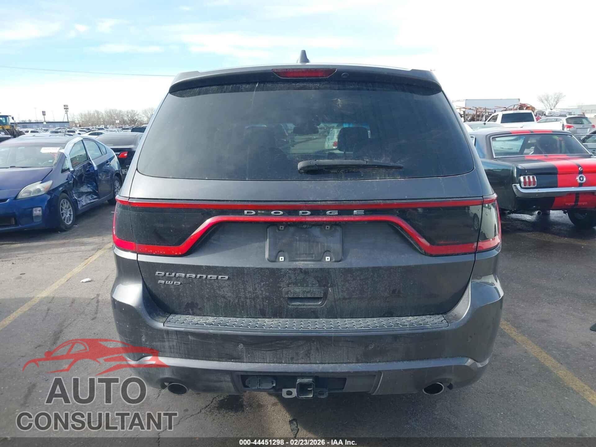 DODGE DURANGO 2015 - 1C4RDJAGXFC163677