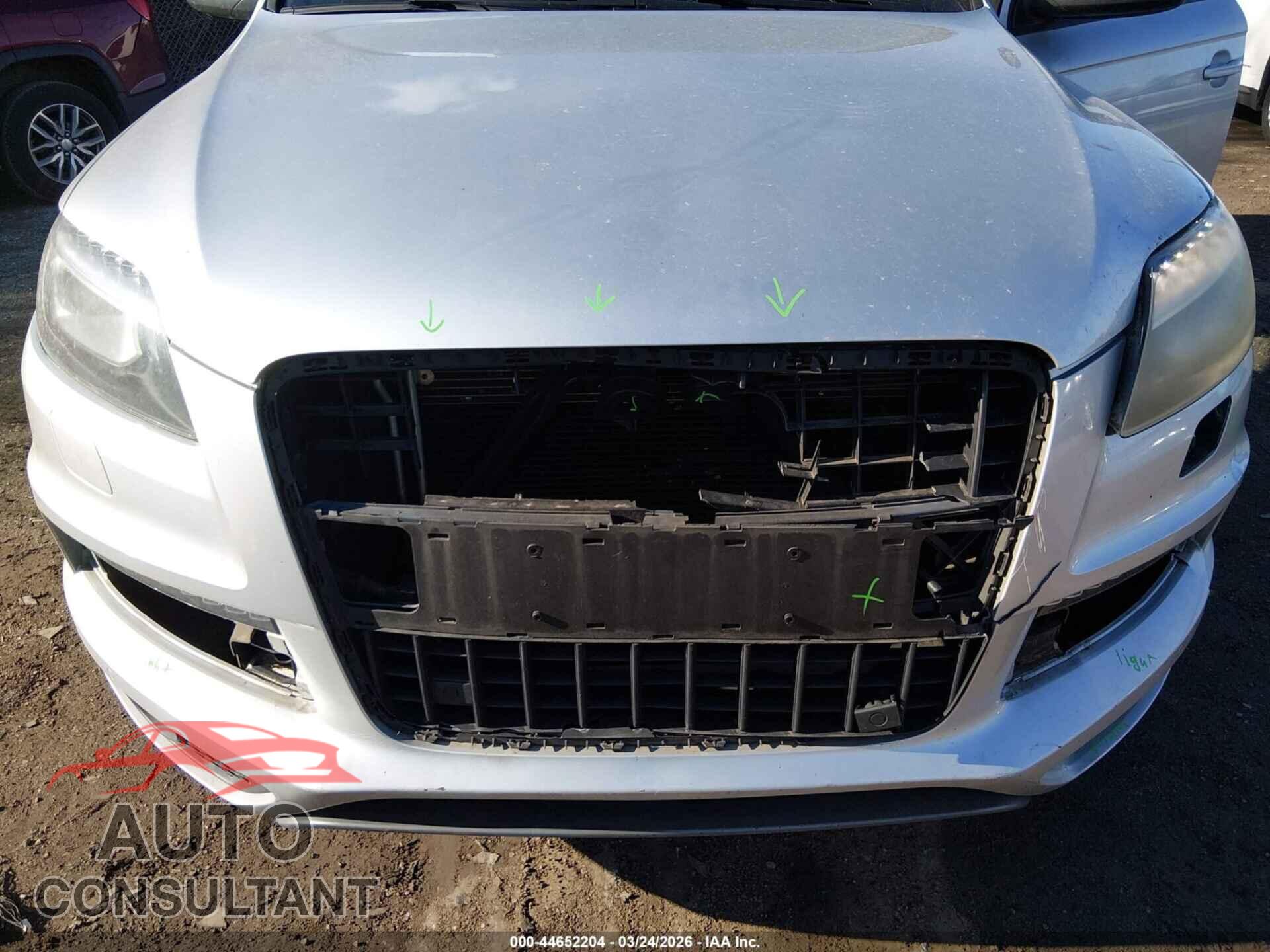 AUDI Q7 2012 - WA1DGBFE1CD005145