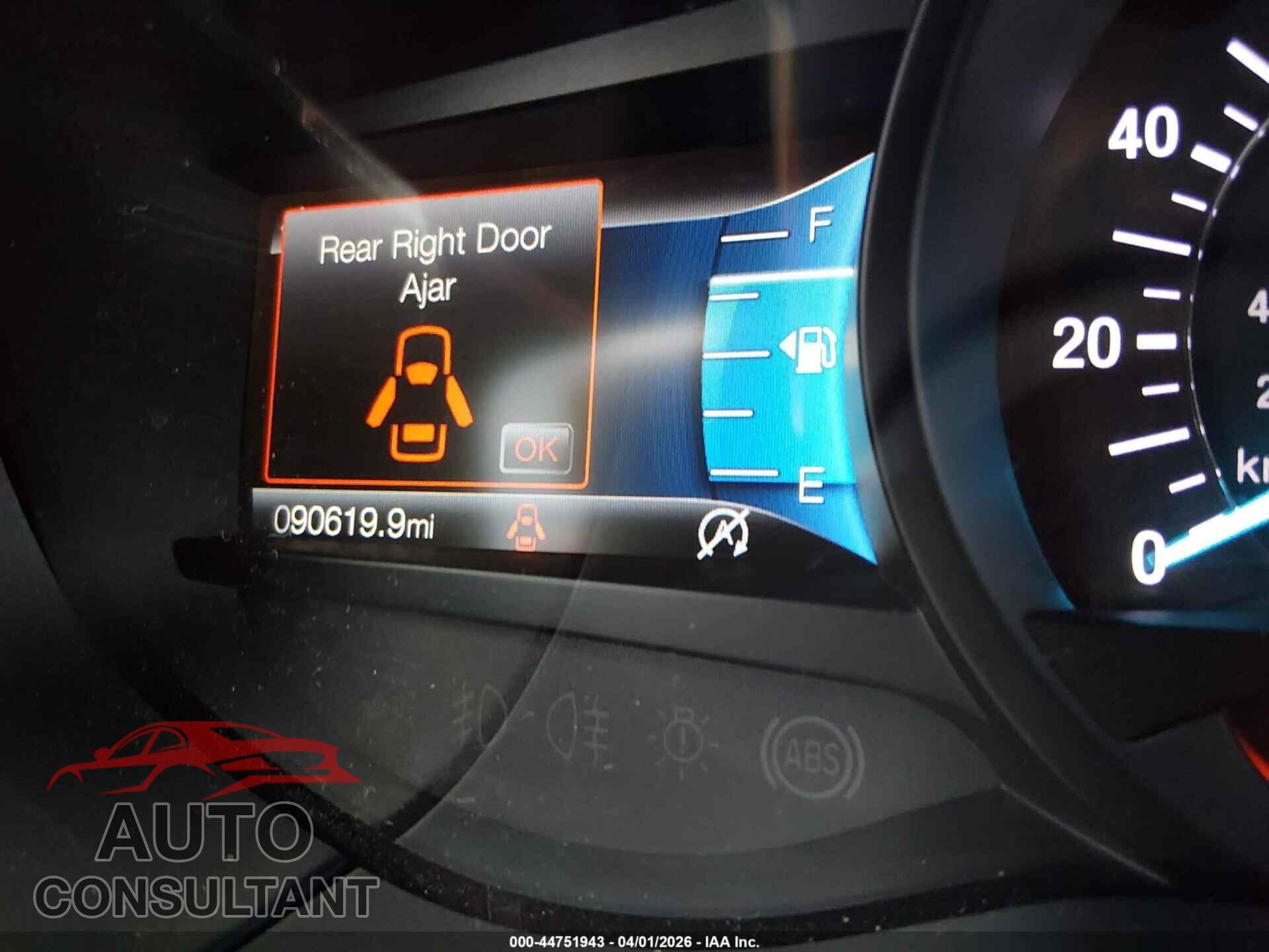 FORD EDGE 2019 - 2FMPK4K9XKBC36826