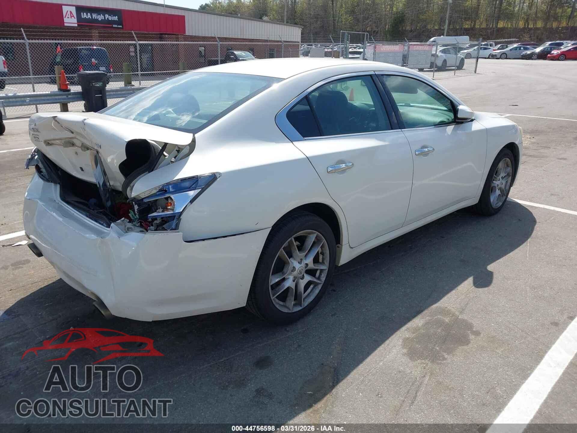 NISSAN MAXIMA 2012 - 1N4AA5APXCC855310