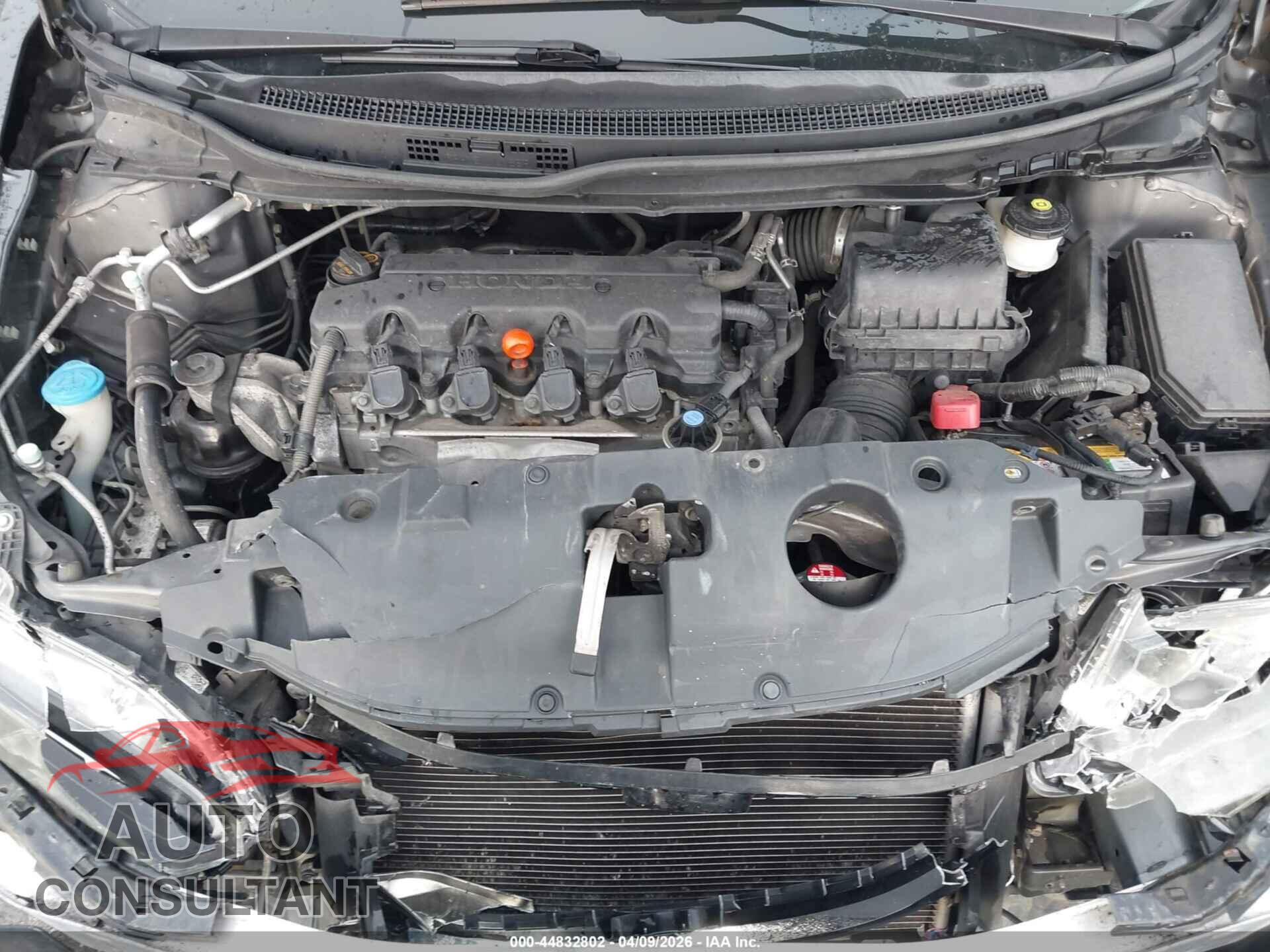 HONDA CIVIC 2013 - 19XFB2F81DE269120