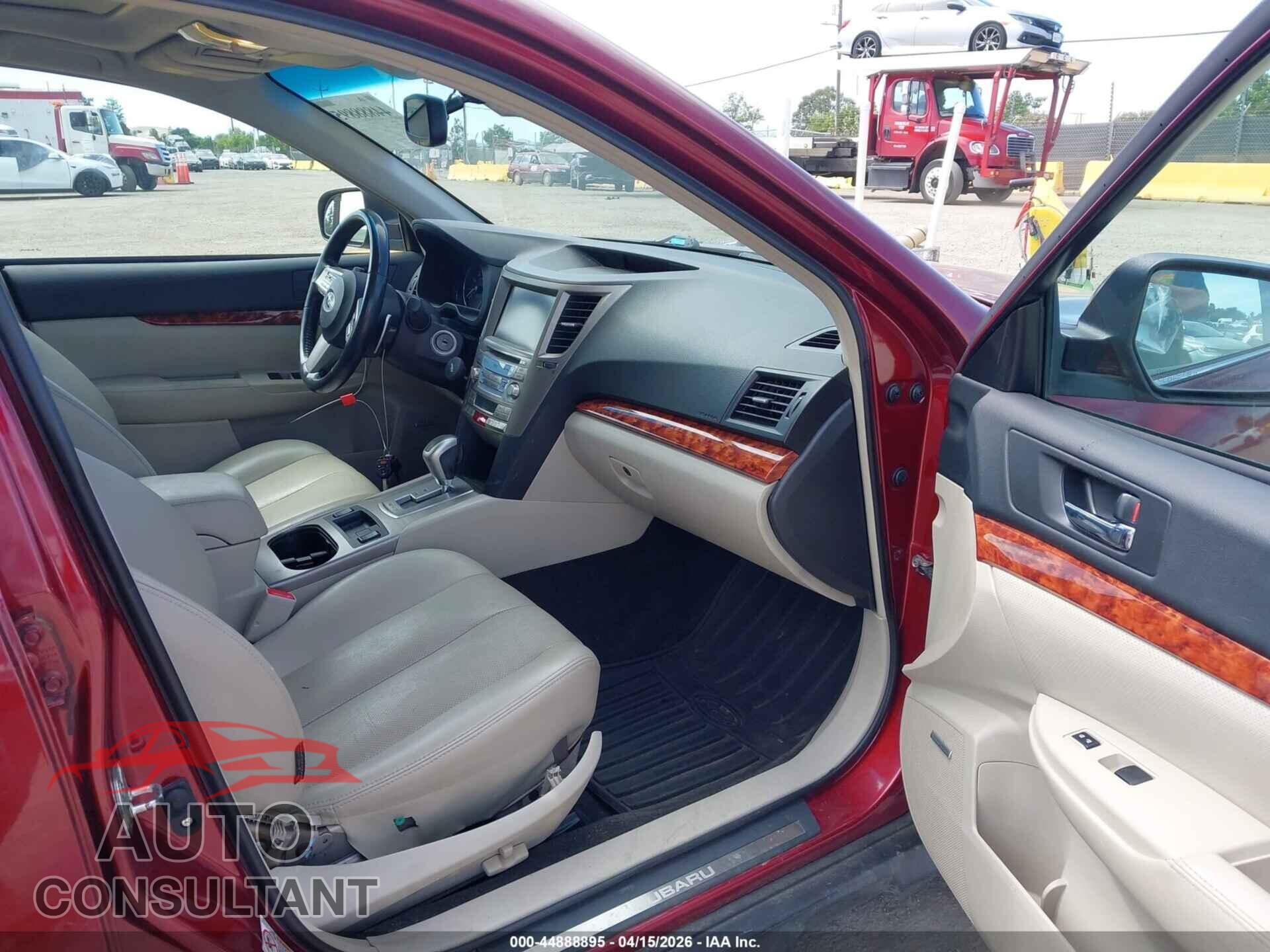 SUBARU OUTBACK 2011 - 4S4BRBLC3B3413933