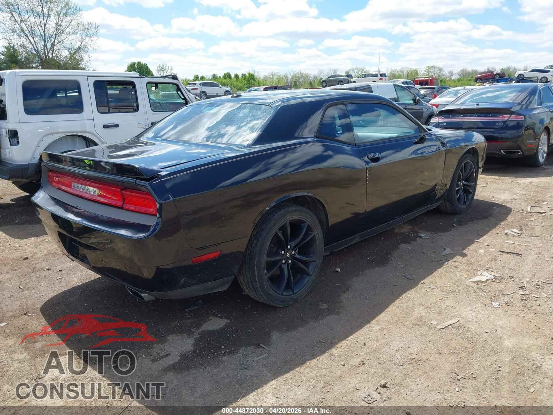 DODGE CHALLENGER 2012 - 2C3CDYAGXCH193970