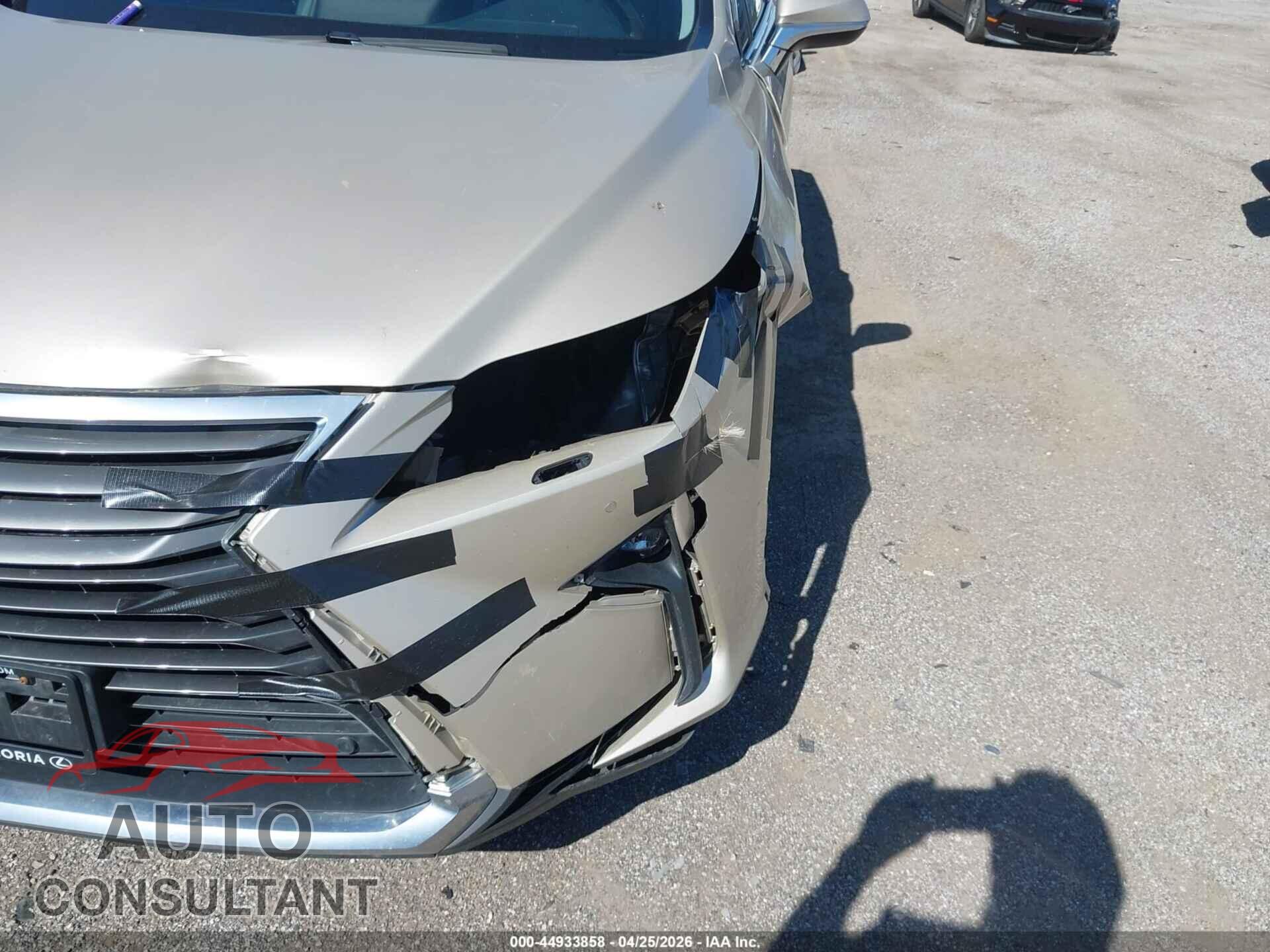 LEXUS RX 350 2017 - 2T2BZMCA1HC080433