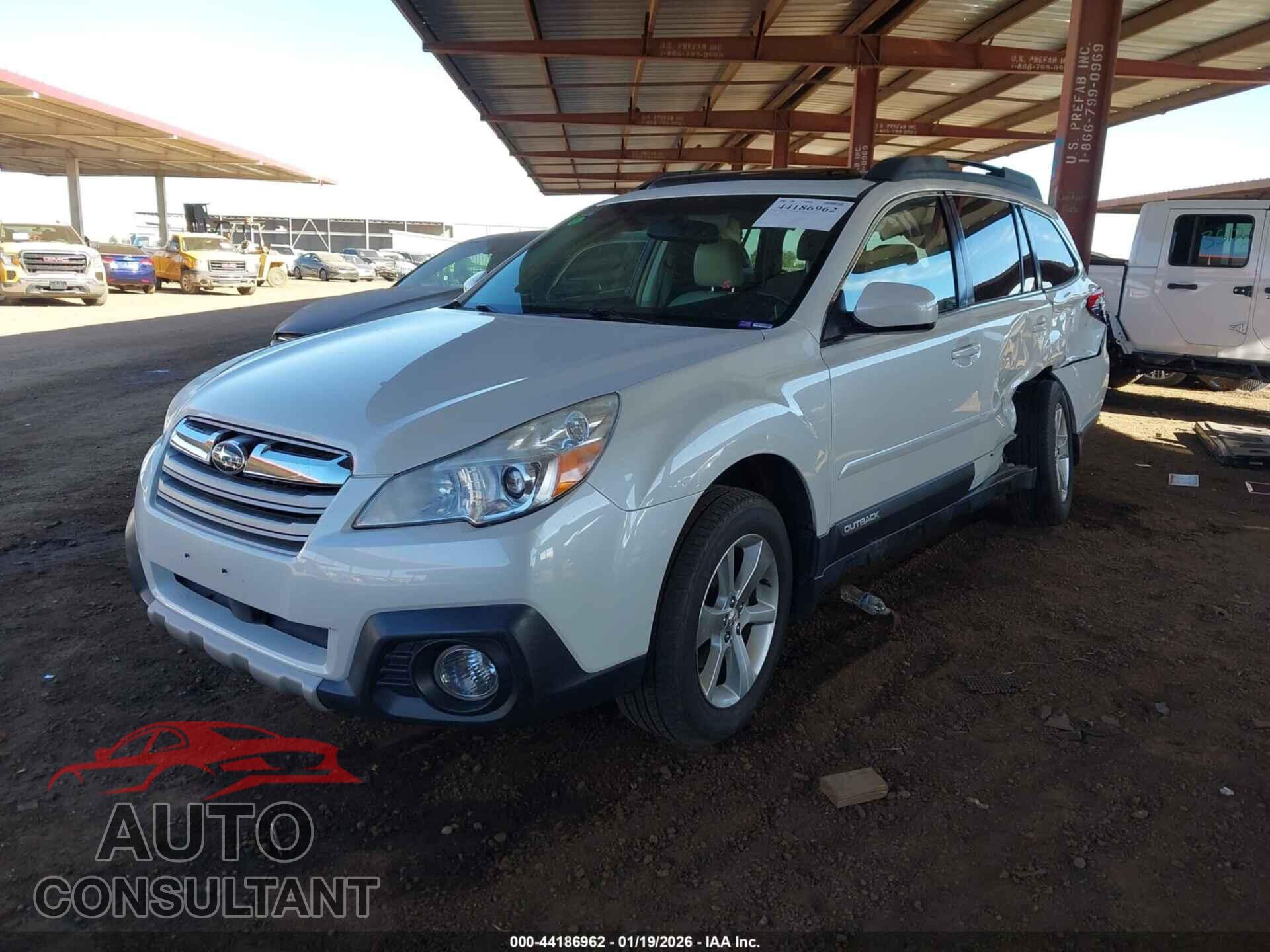 SUBARU OUTBACK 2013 - 4S4BRCKC8D3232031