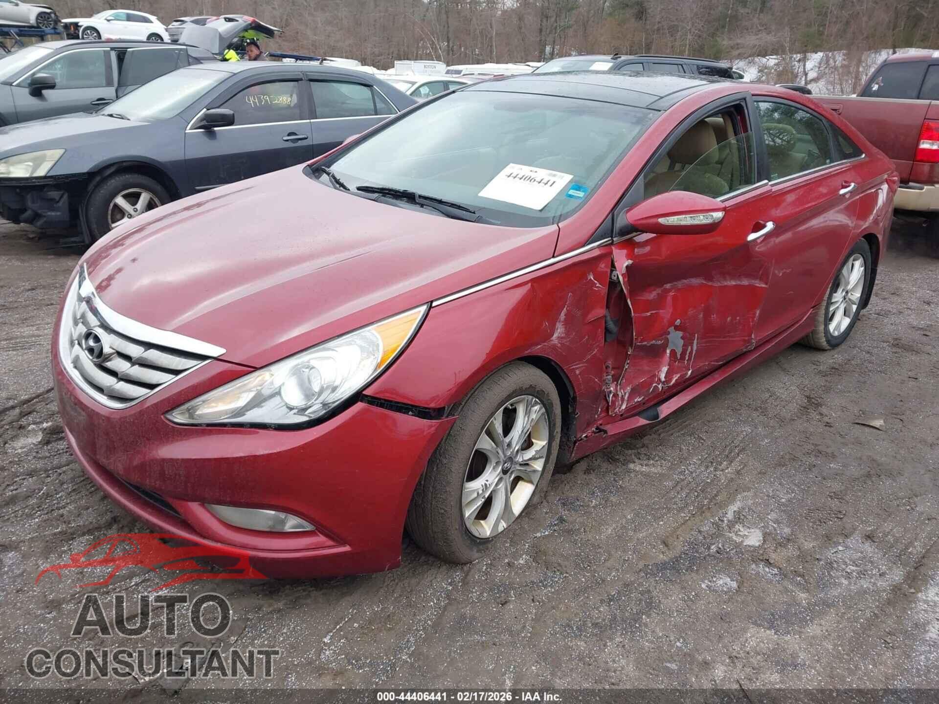HYUNDAI SONATA 2012 - 5NPEC4AC9CH456597