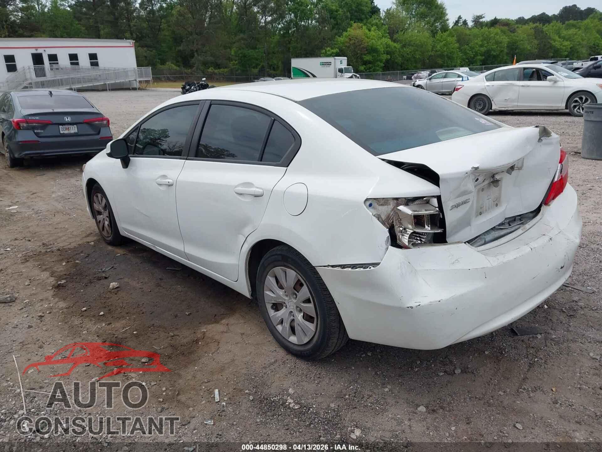 HONDA CIVIC 2012 - 19XFB2F52CE107002