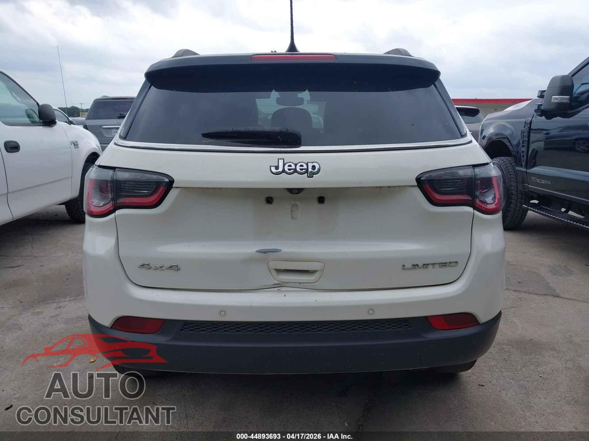 JEEP NEW COMPASS 2017 - 3C4NJDCB1HT631409