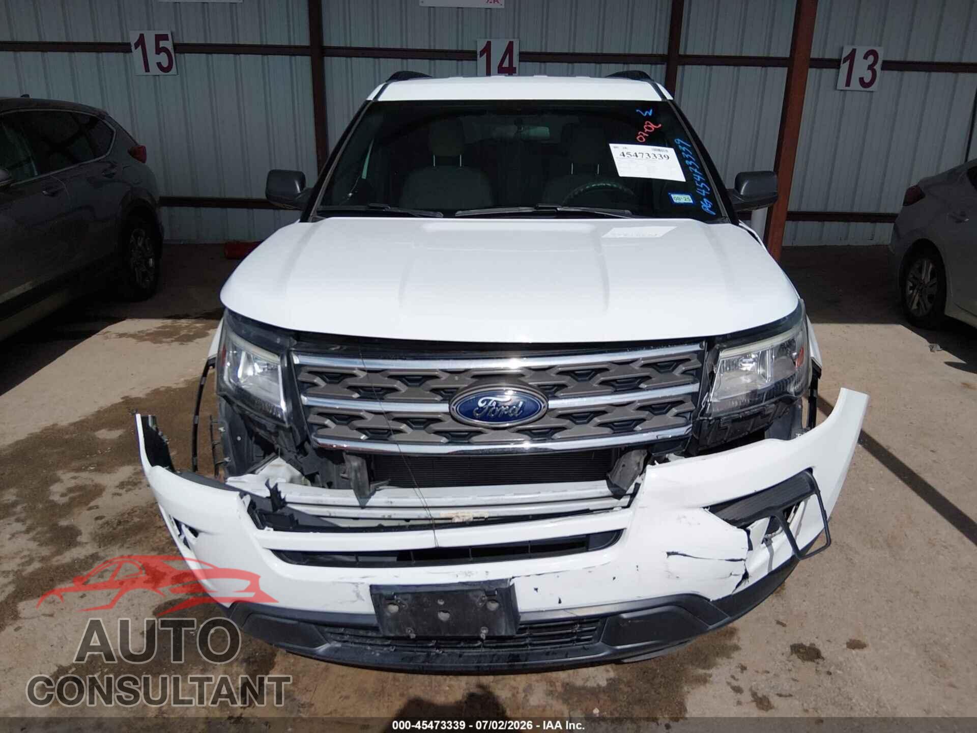 FORD EXPLORER 2018 - 1FM5K7B80JGB07808