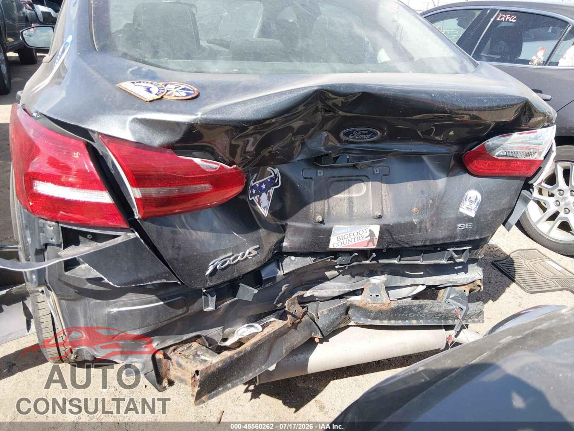 FORD FOCUS 2017 - 1FADP3F28HL314230