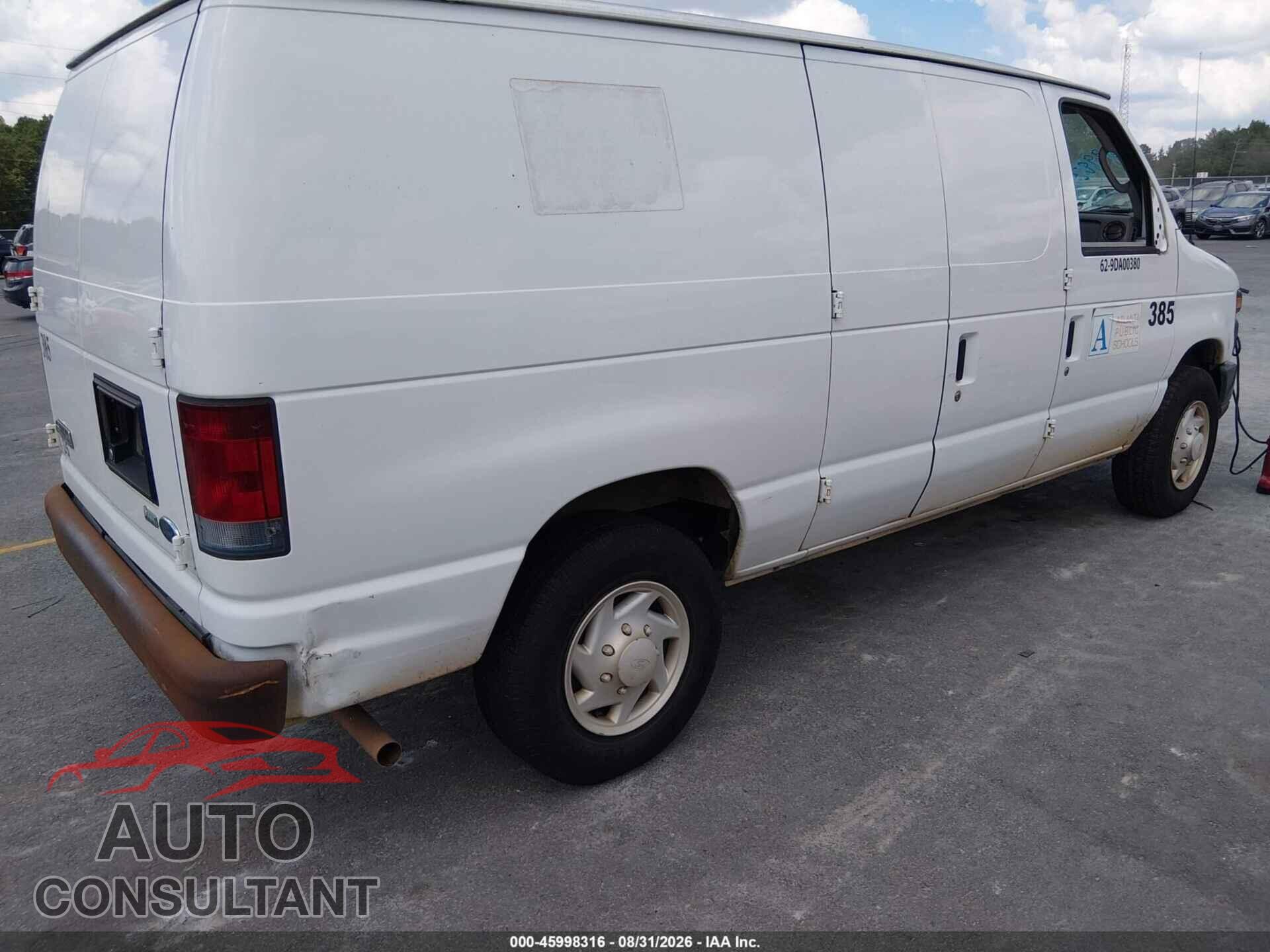 FORD E-250 2009 - 1FTNE24W29DA00380