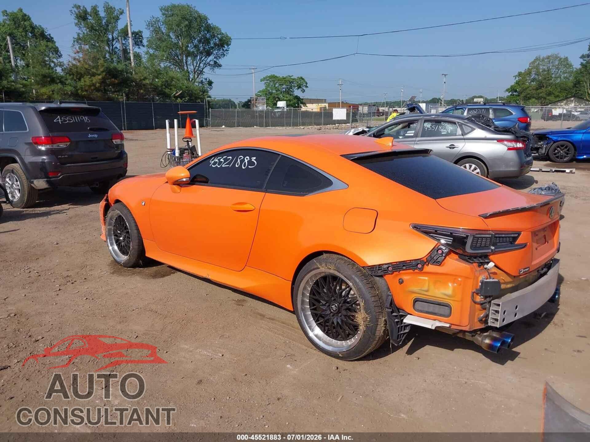 LEXUS RC 350 2015 - JTHHE5BC9F5003613