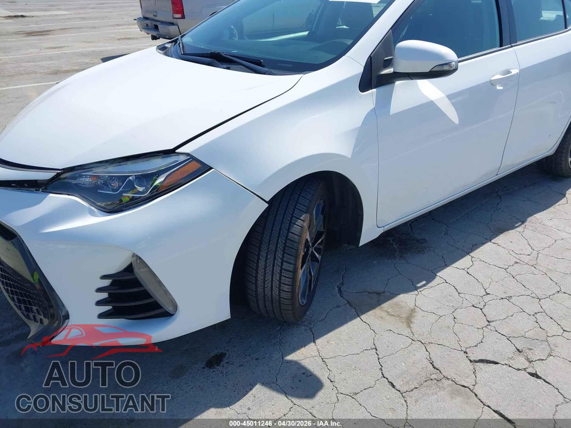 TOYOTA COROLLA 2017 - 2T1BURHE7HC856138