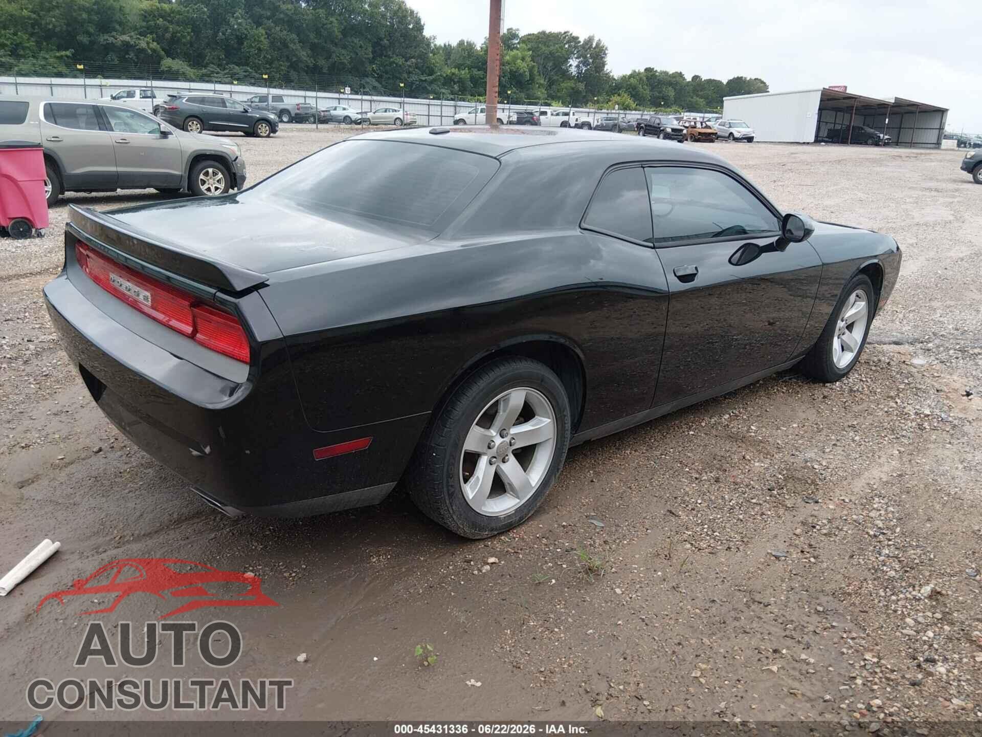 DODGE CHALLENGER 2013 - 2C3CDYAG4DH688070