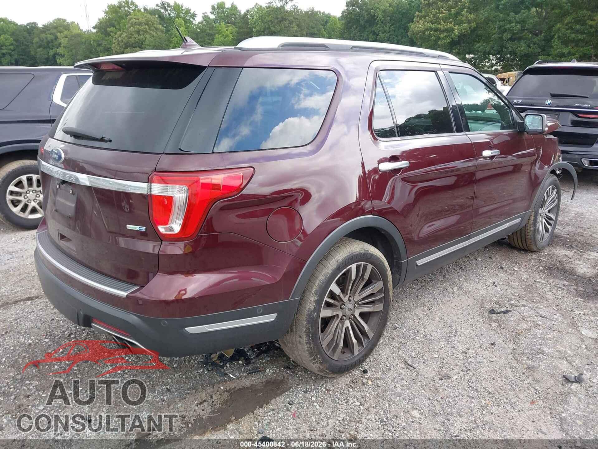 FORD EXPLORER 2018 - 1FM5K8HTXJGB76555