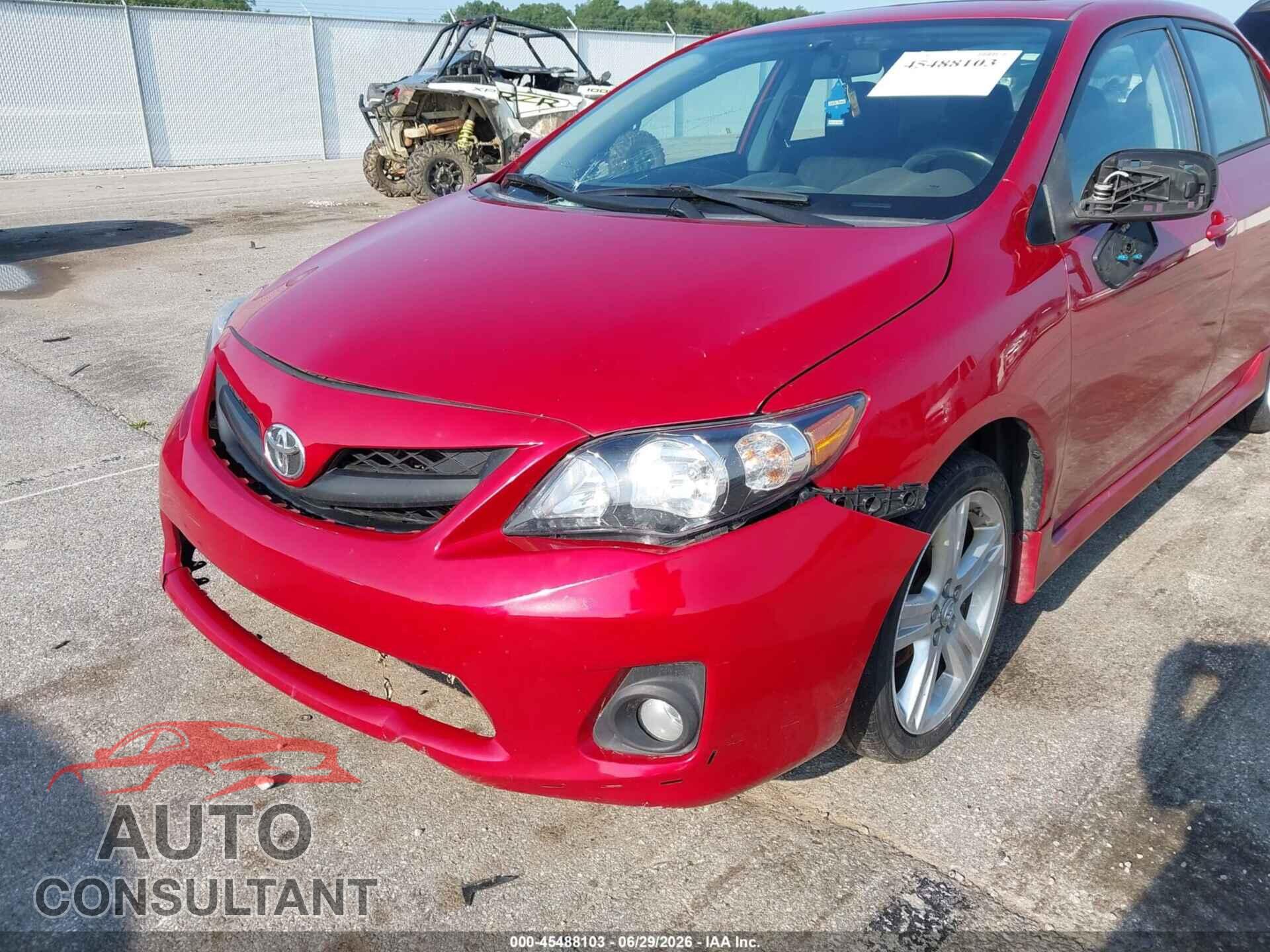 TOYOTA COROLLA 2013 - 5YFBU4EEXDP164991
