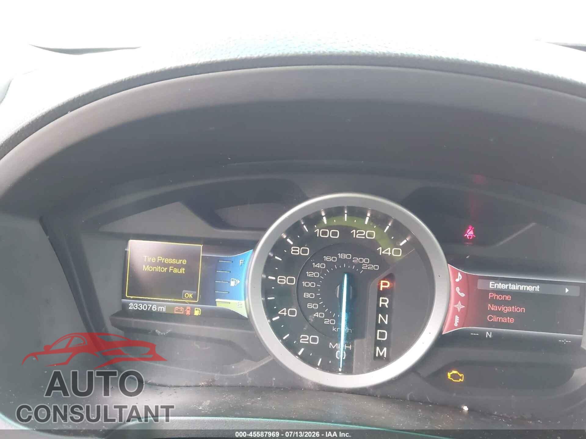 FORD EXPLORER 2011 - 1FMHK7D83BGA09514