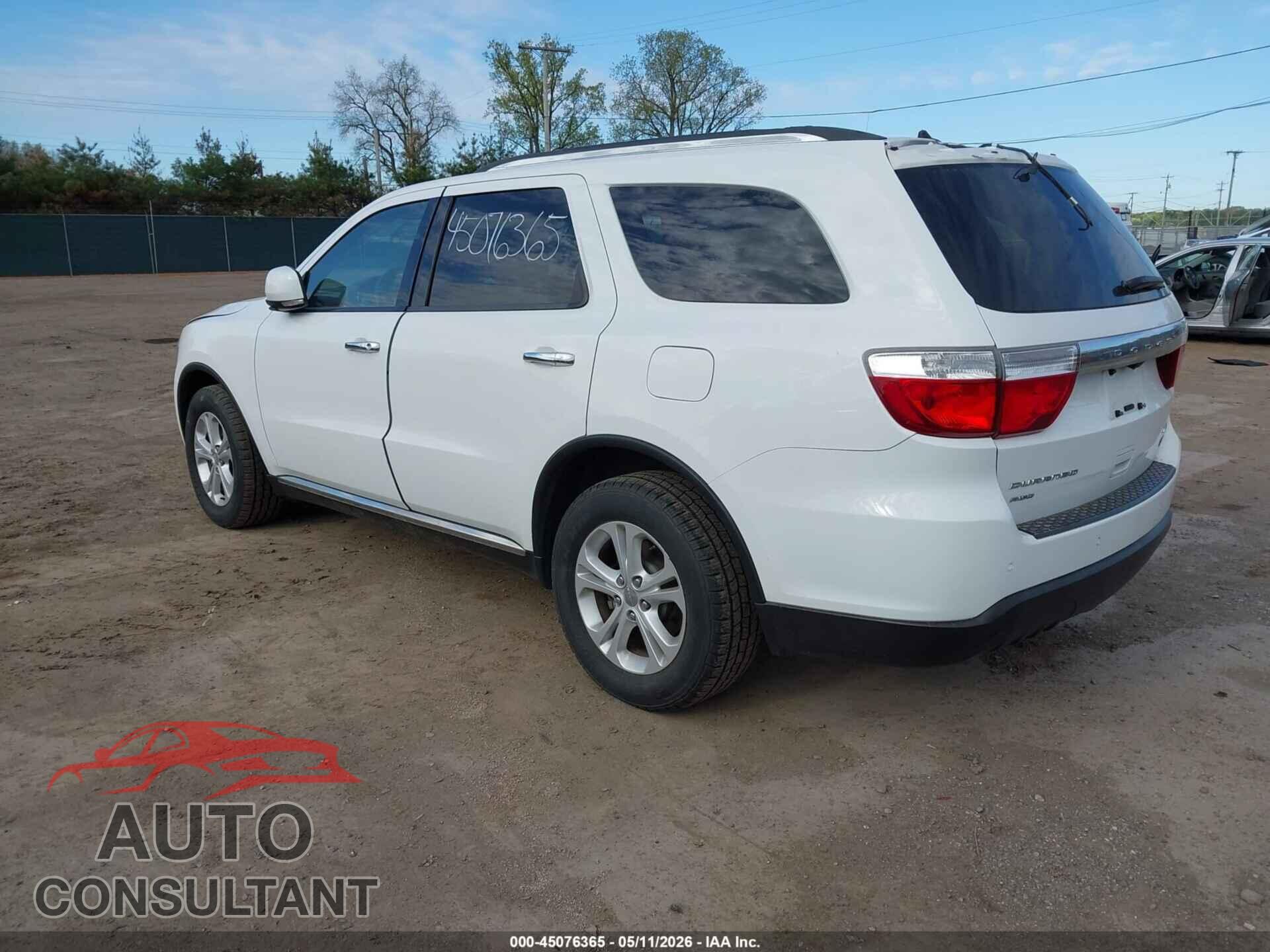 DODGE DURANGO 2013 - 1C4RDJDG3DC674849