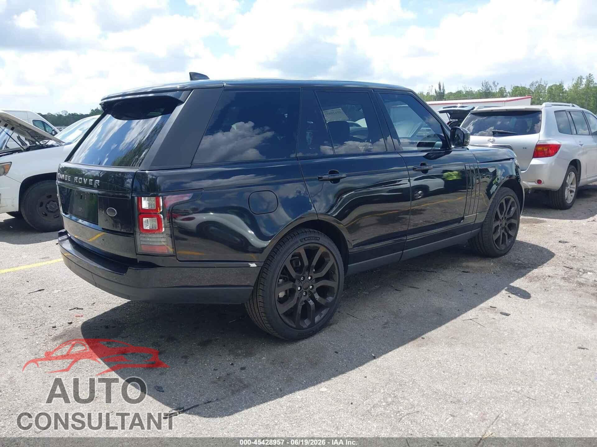 LAND ROVER RANGE ROVER 2017 - SALGS2FE3HA328535