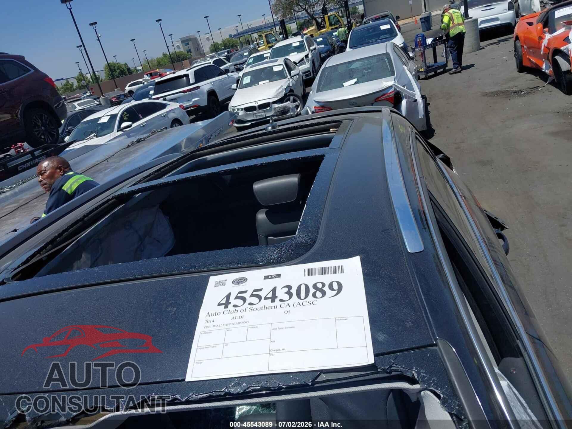 AUDI Q5 2014 - WA1LFAFP7EA056065