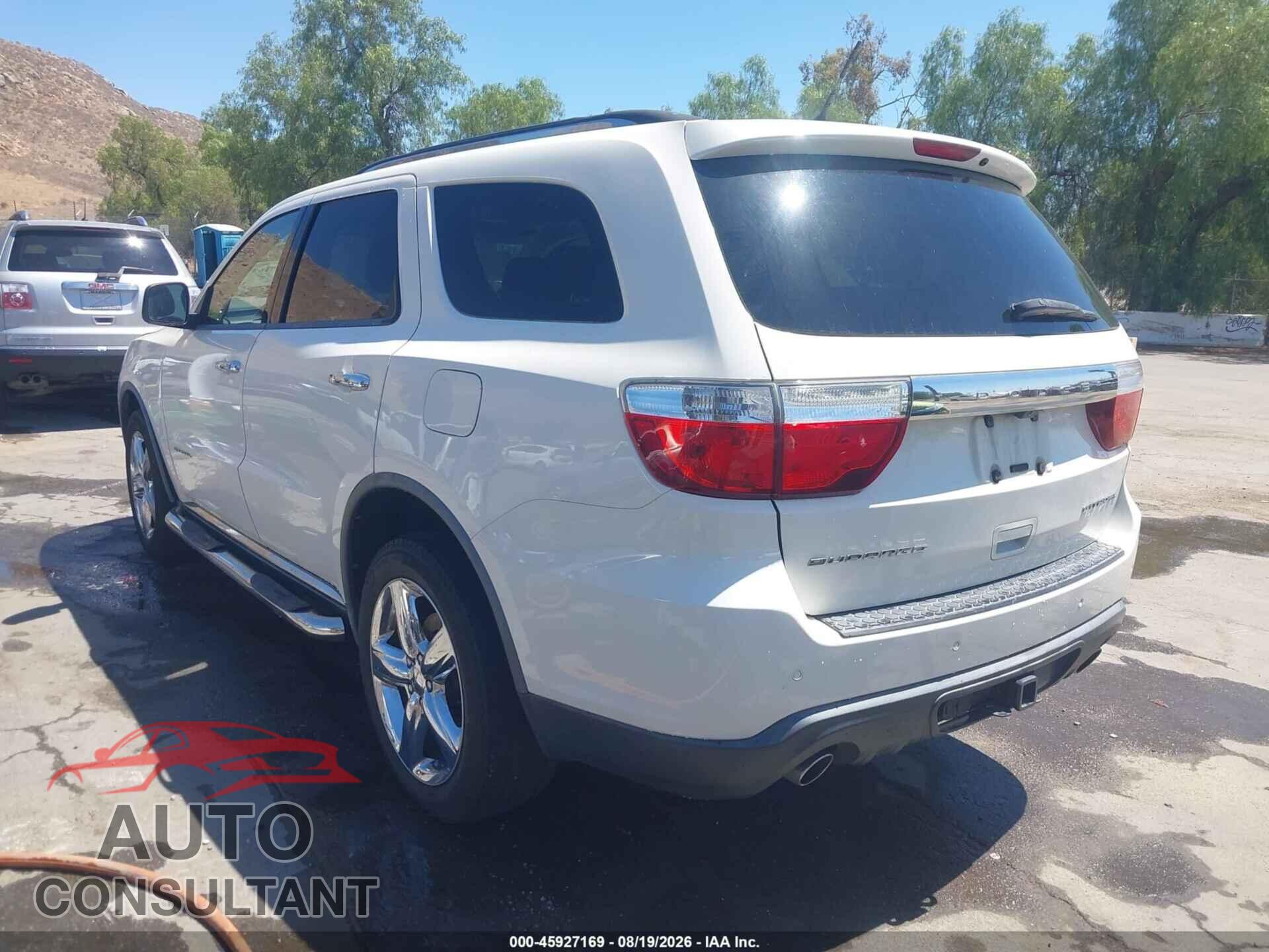 DODGE DURANGO 2011 - 1D4SD5GT4BC708511