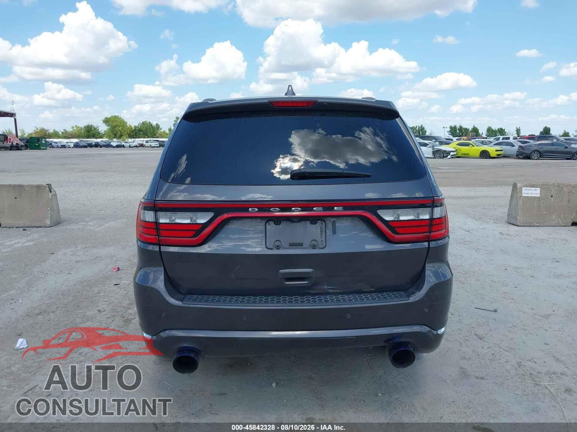 DODGE DURANGO 2017 - 1C4SDJET8HC766624