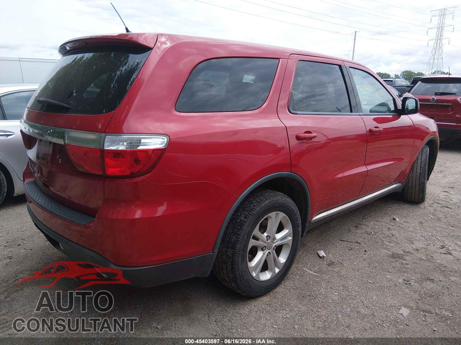DODGE DURANGO 2013 - 1C4SDJFT8DC670002