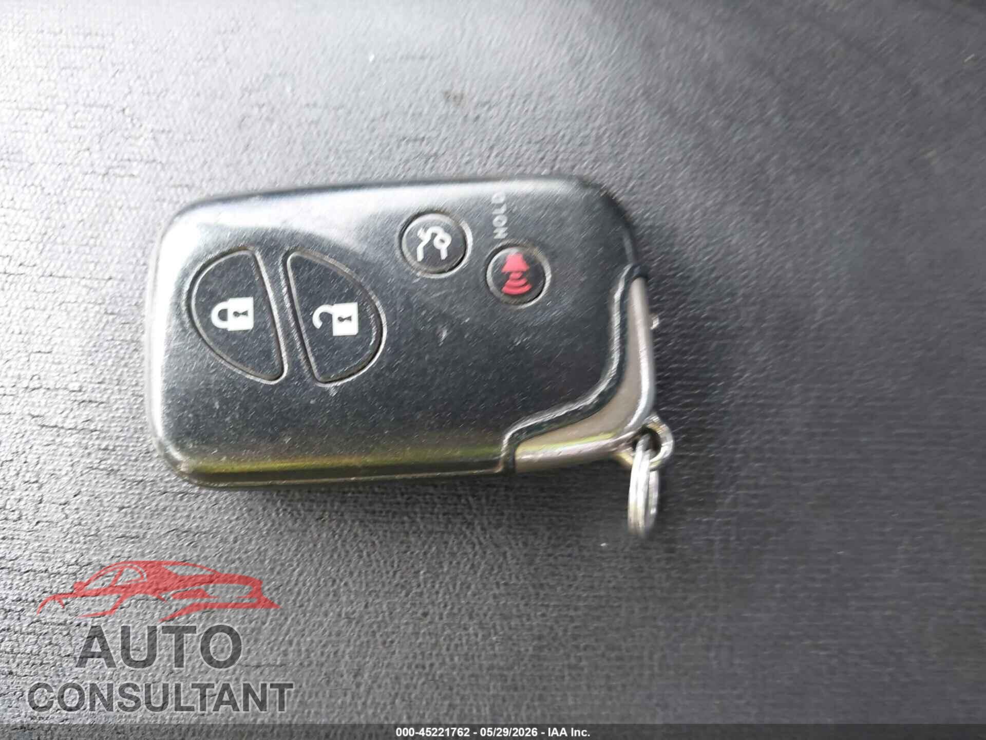 LEXUS HS 250H 2010 - JTHBB1BA4A2002921