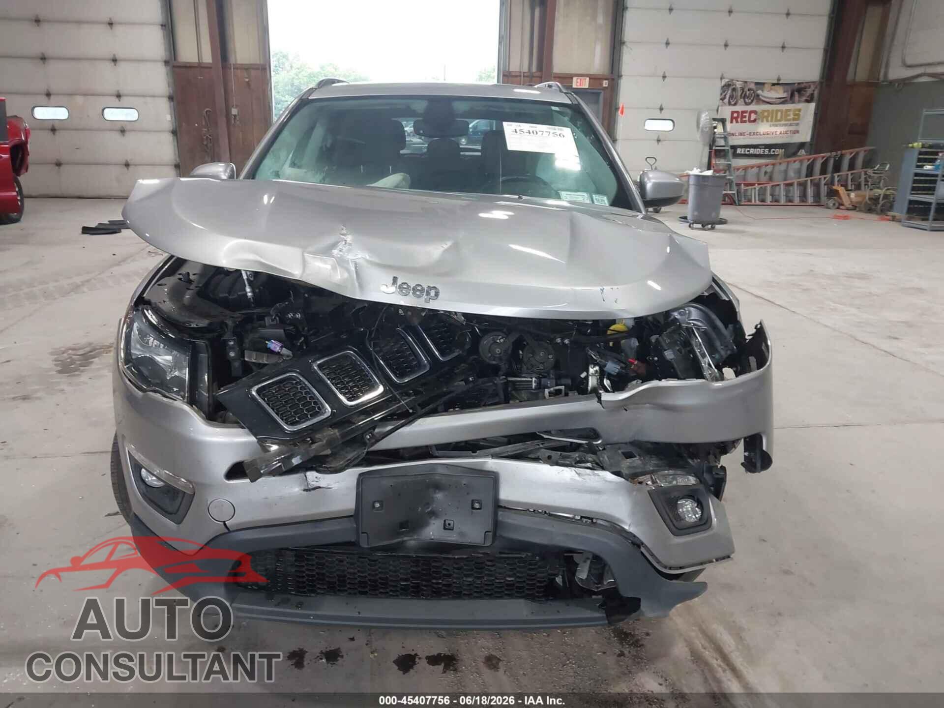 JEEP COMPASS 2019 - 3C4NJDBB7KT683409