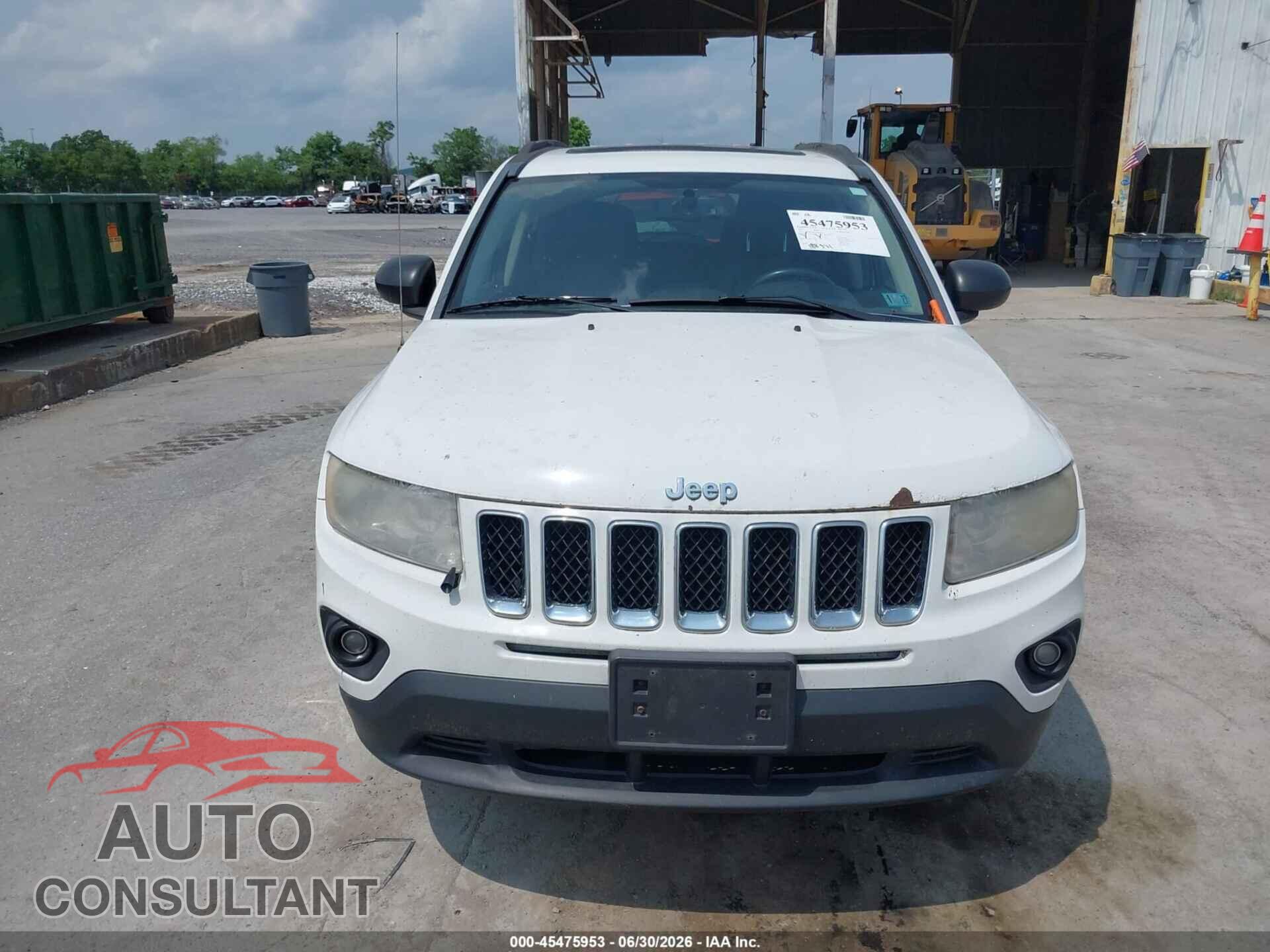 JEEP COMPASS 2012 - 1C4NJDCBXCD662124
