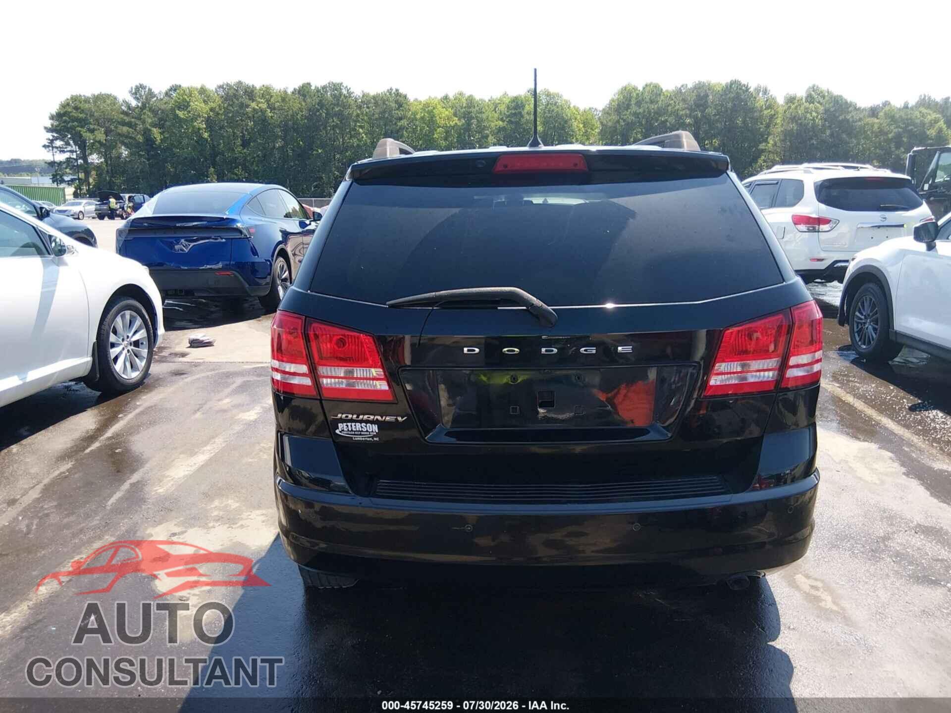 DODGE JOURNEY 2020 - 3C4PDCAB5LT250698
