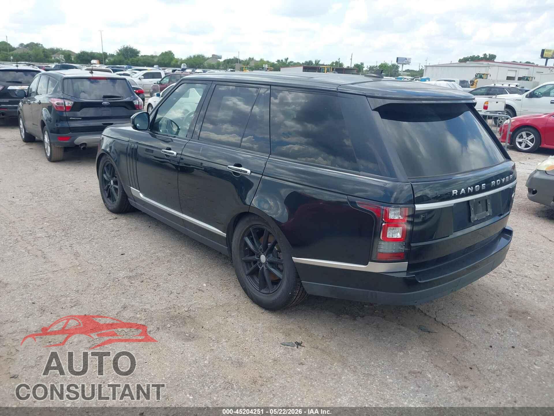 LAND ROVER RANGE ROVER 2016 - SALGR2KF4GA309727