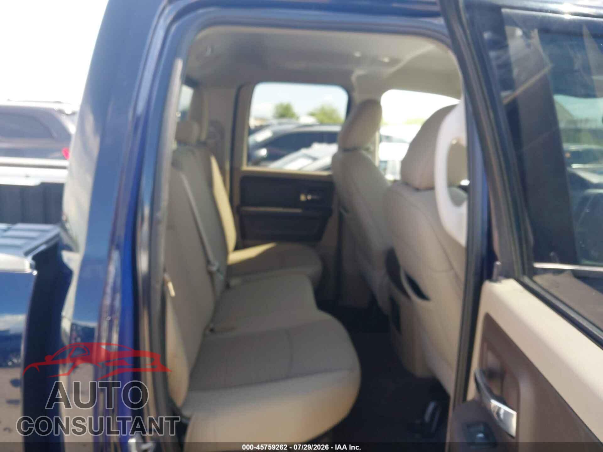 DODGE RAM 1500 2012 - 1C6RD7GP5CS179014