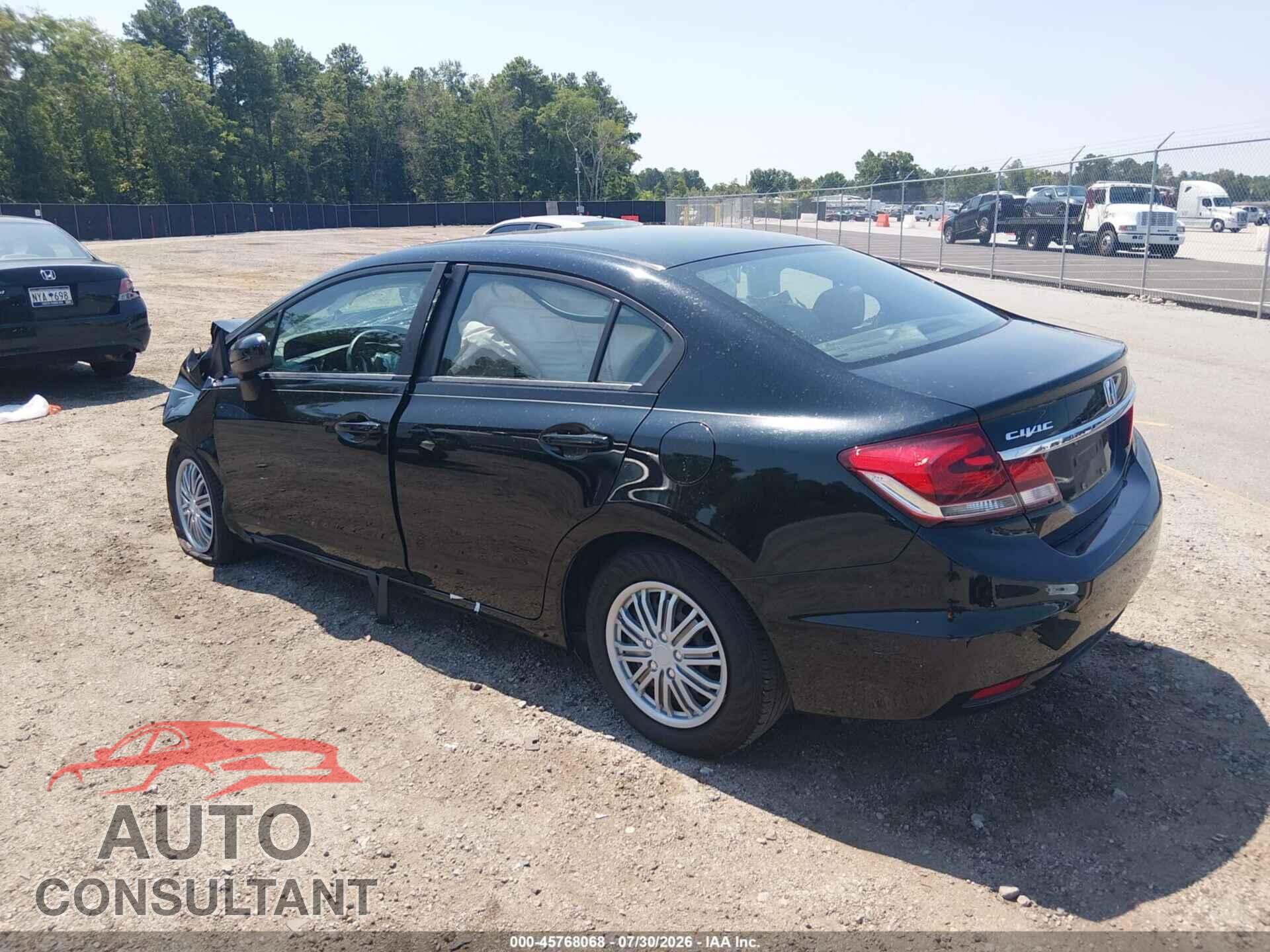 HONDA CIVIC 2015 - 2HGFB2F50FH537993