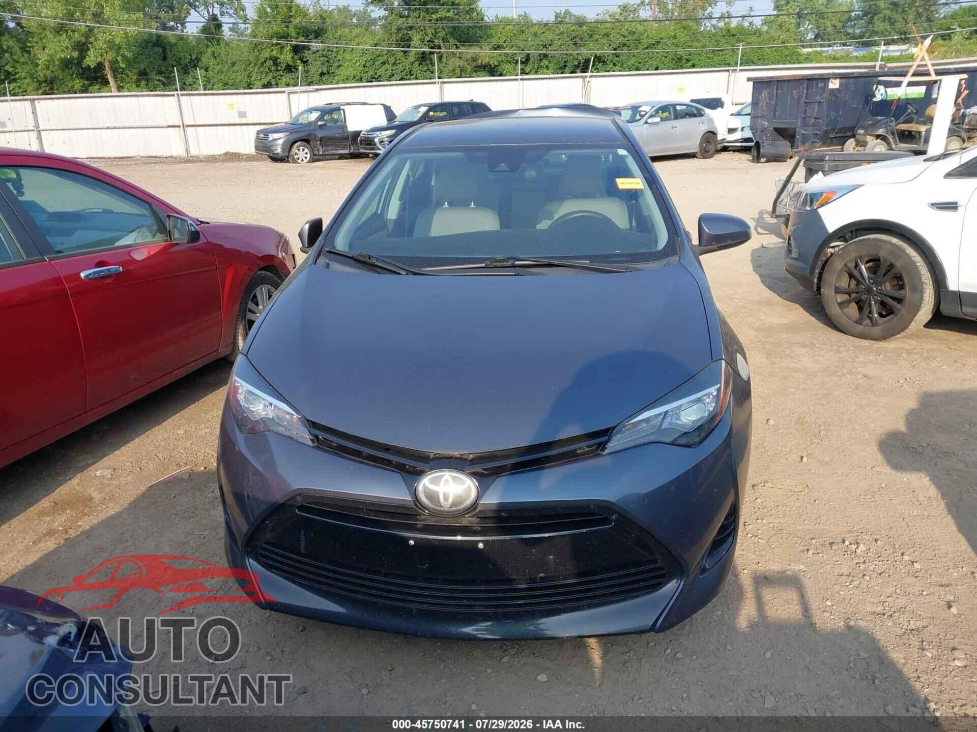 TOYOTA COROLLA 2017 - 2T1BURHE7HC838433