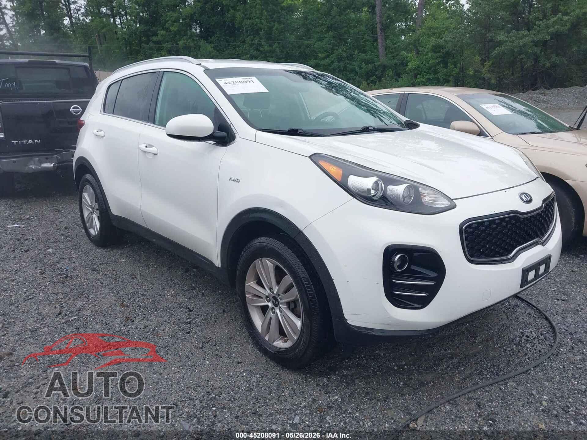 KIA SPORTAGE 2018 - KNDPMCACXJ7460871