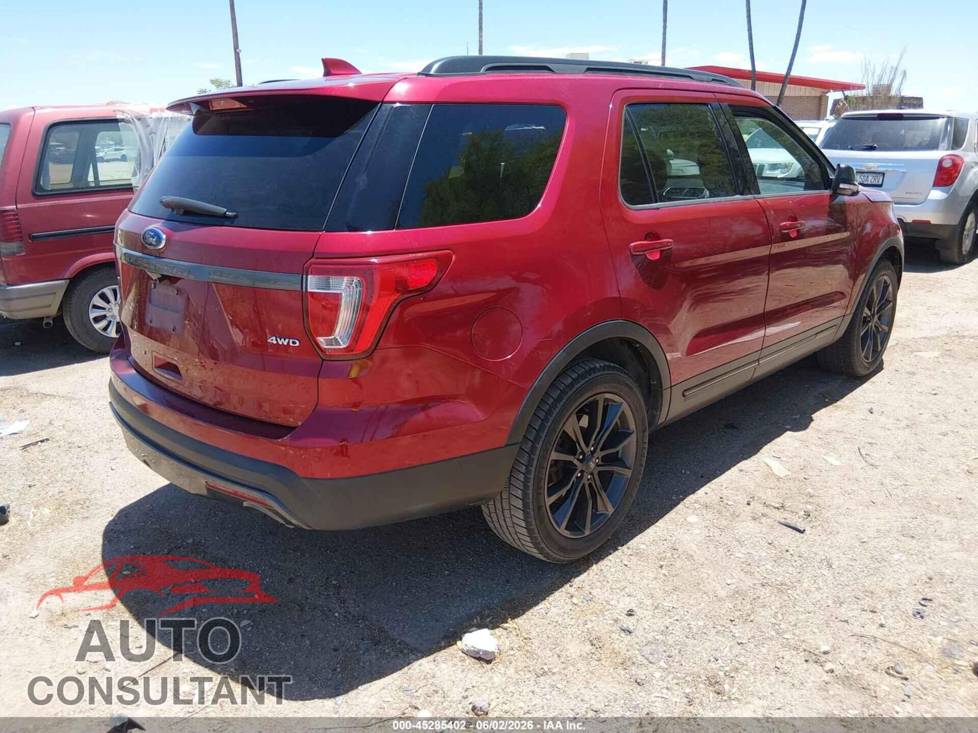 FORD EXPLORER 2017 - 1FM5K8D8XHGB86286